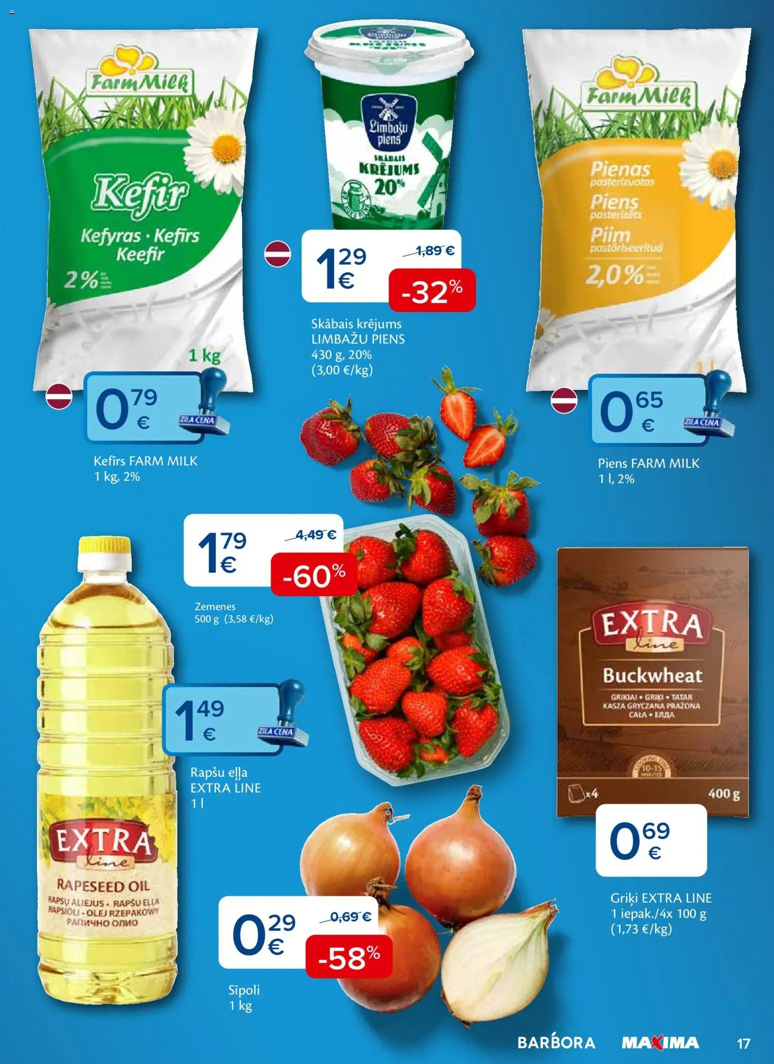 Maxima Akciju buklets