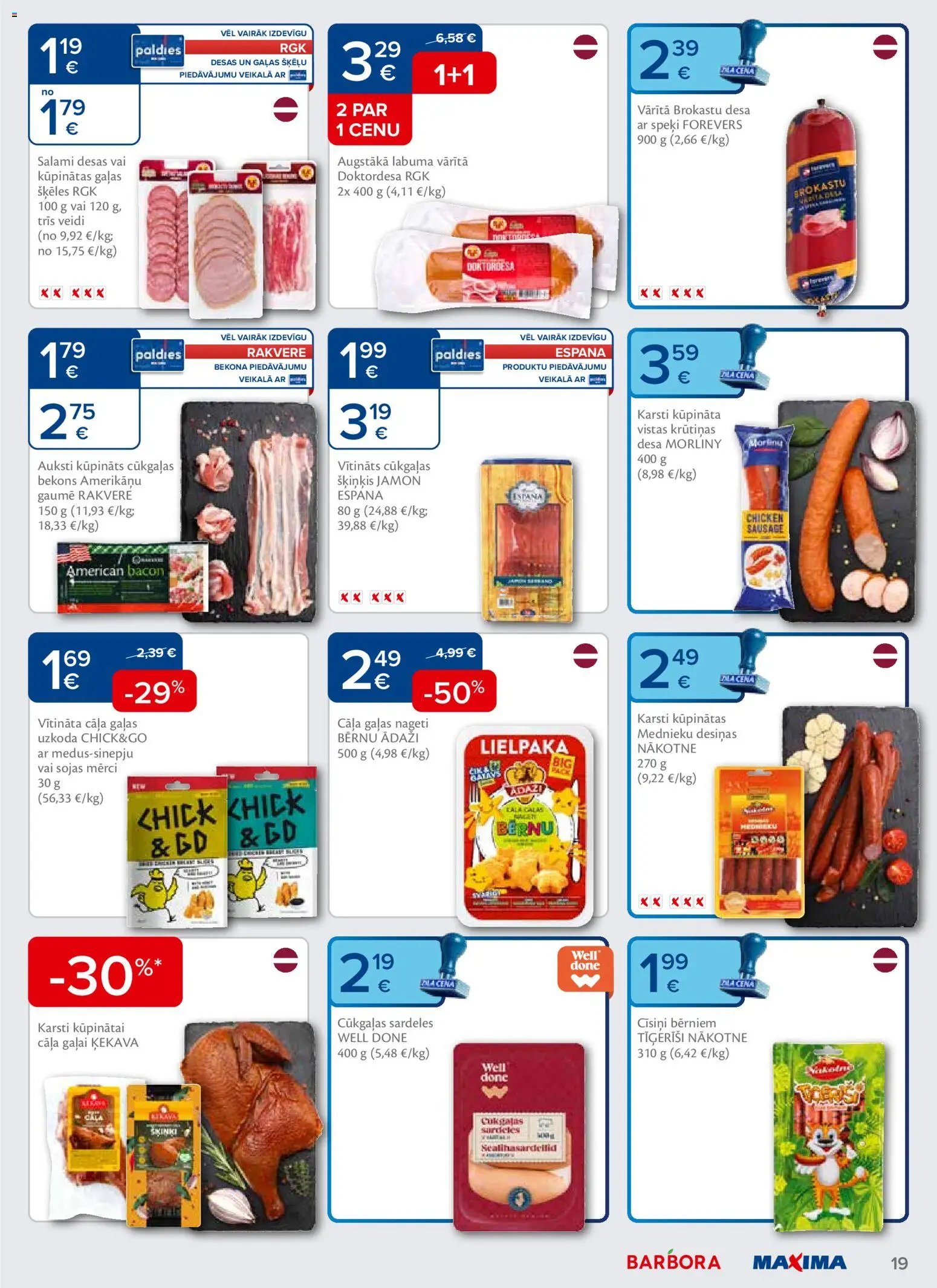 Maxima Akciju buklets