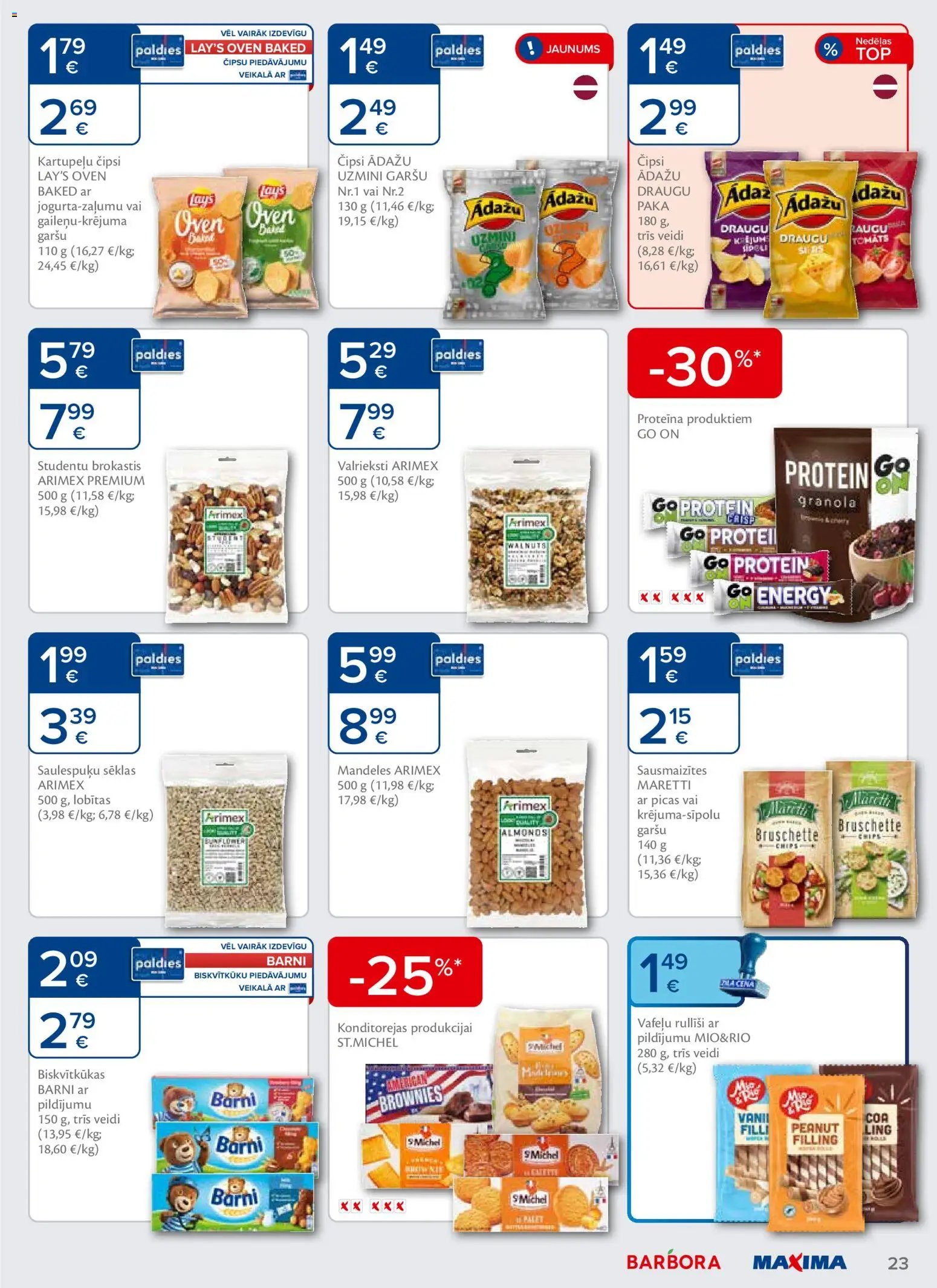 Maxima Akciju buklets