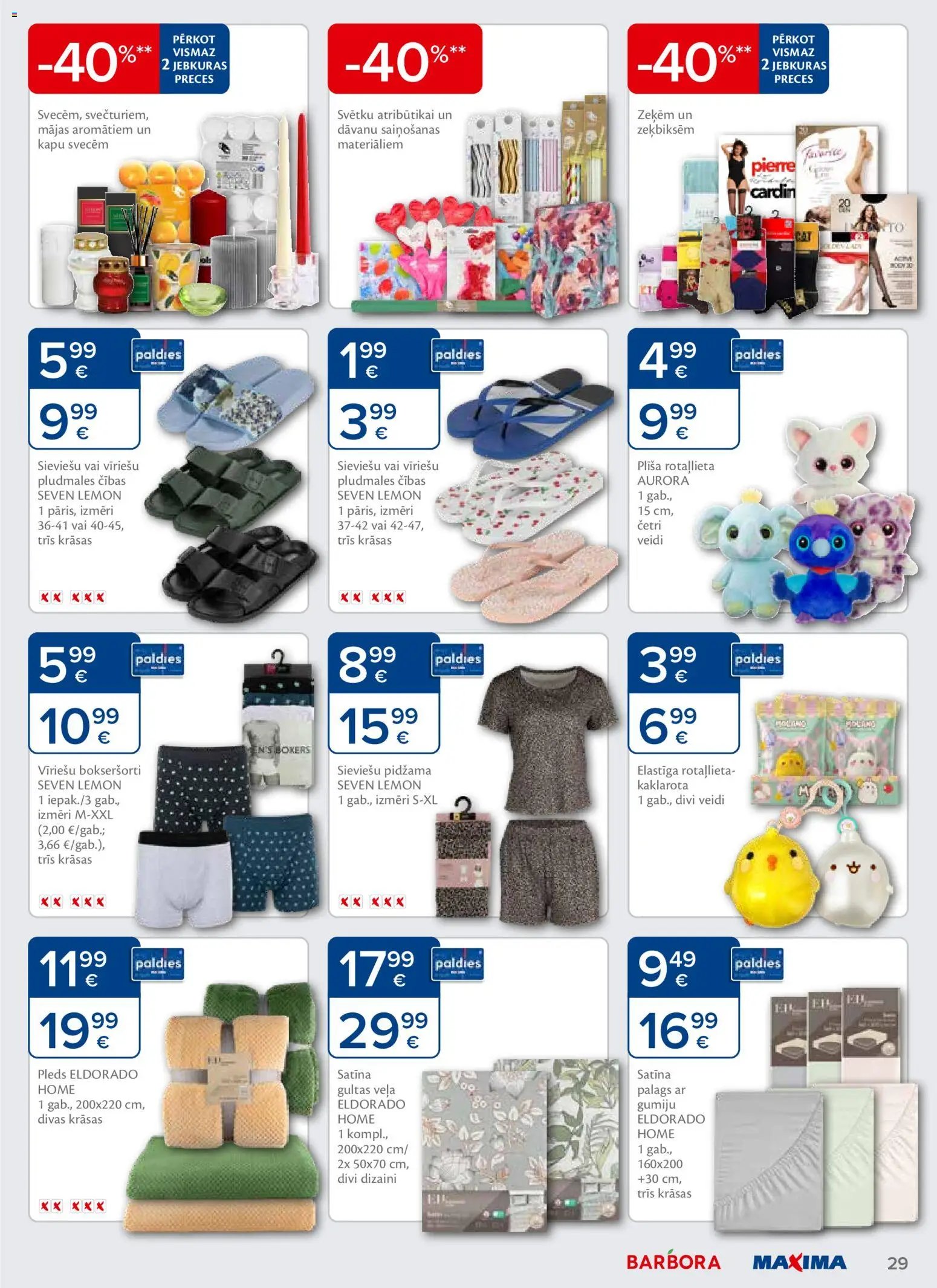 Maxima Akciju buklets