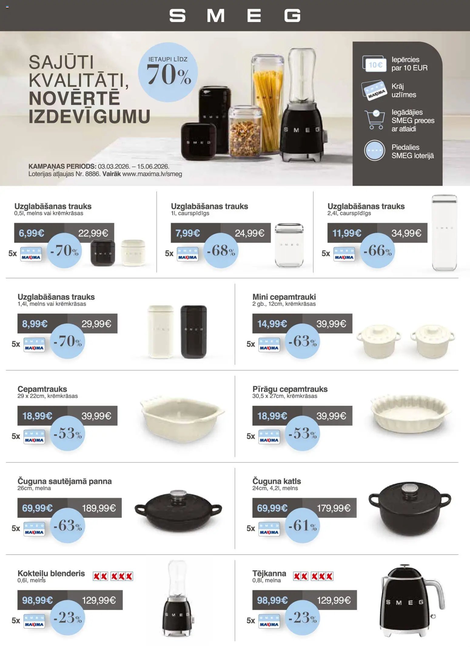 Maxima Akciju buklets