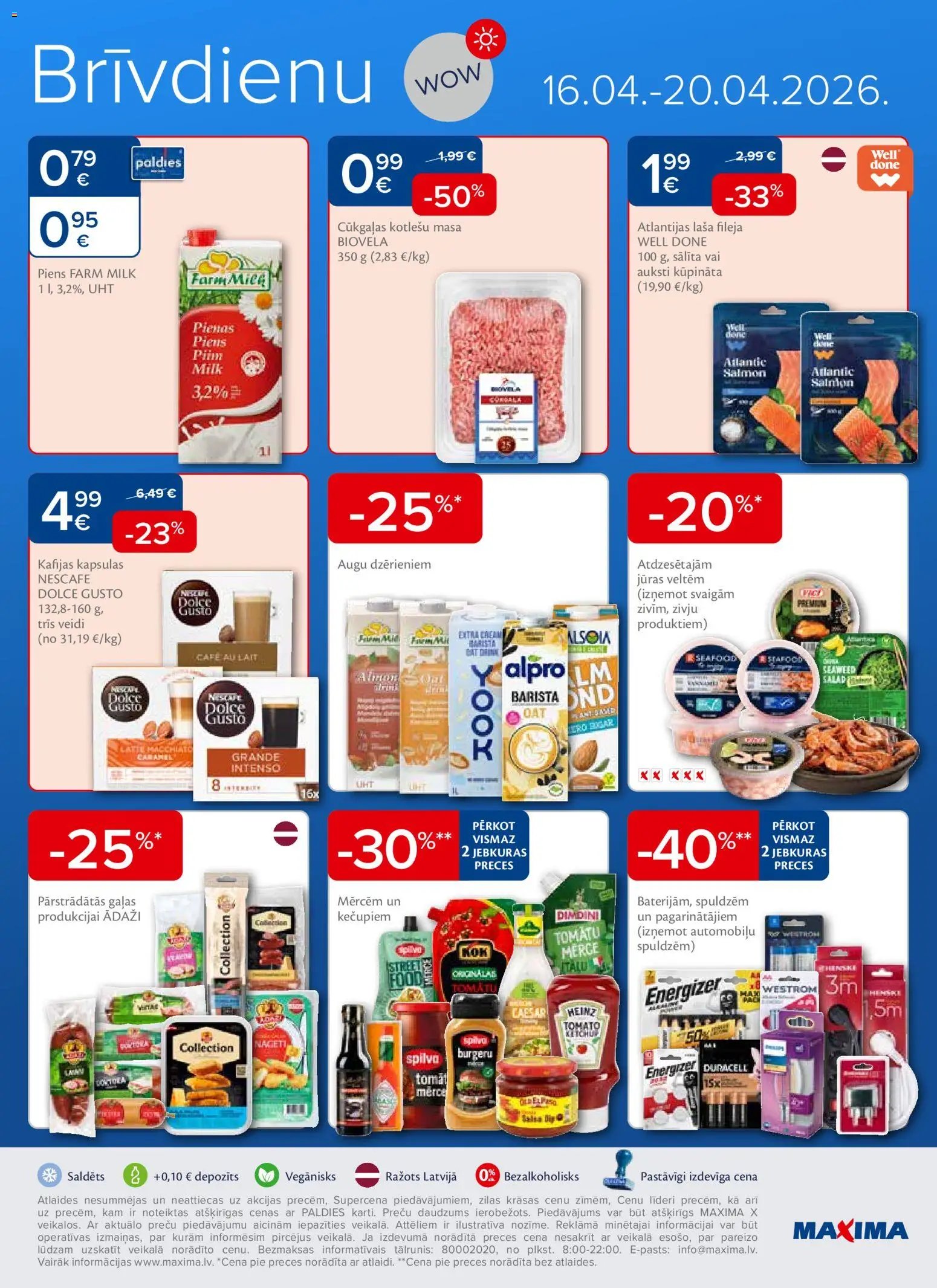 Maxima Akciju buklets