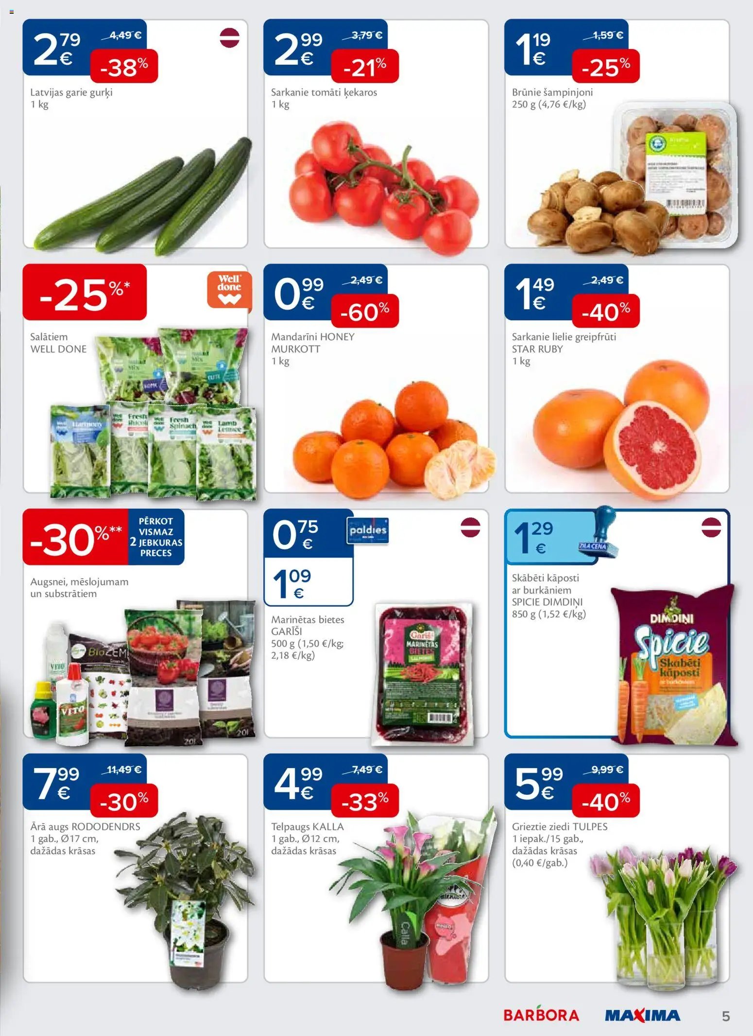 Maxima Akciju buklets