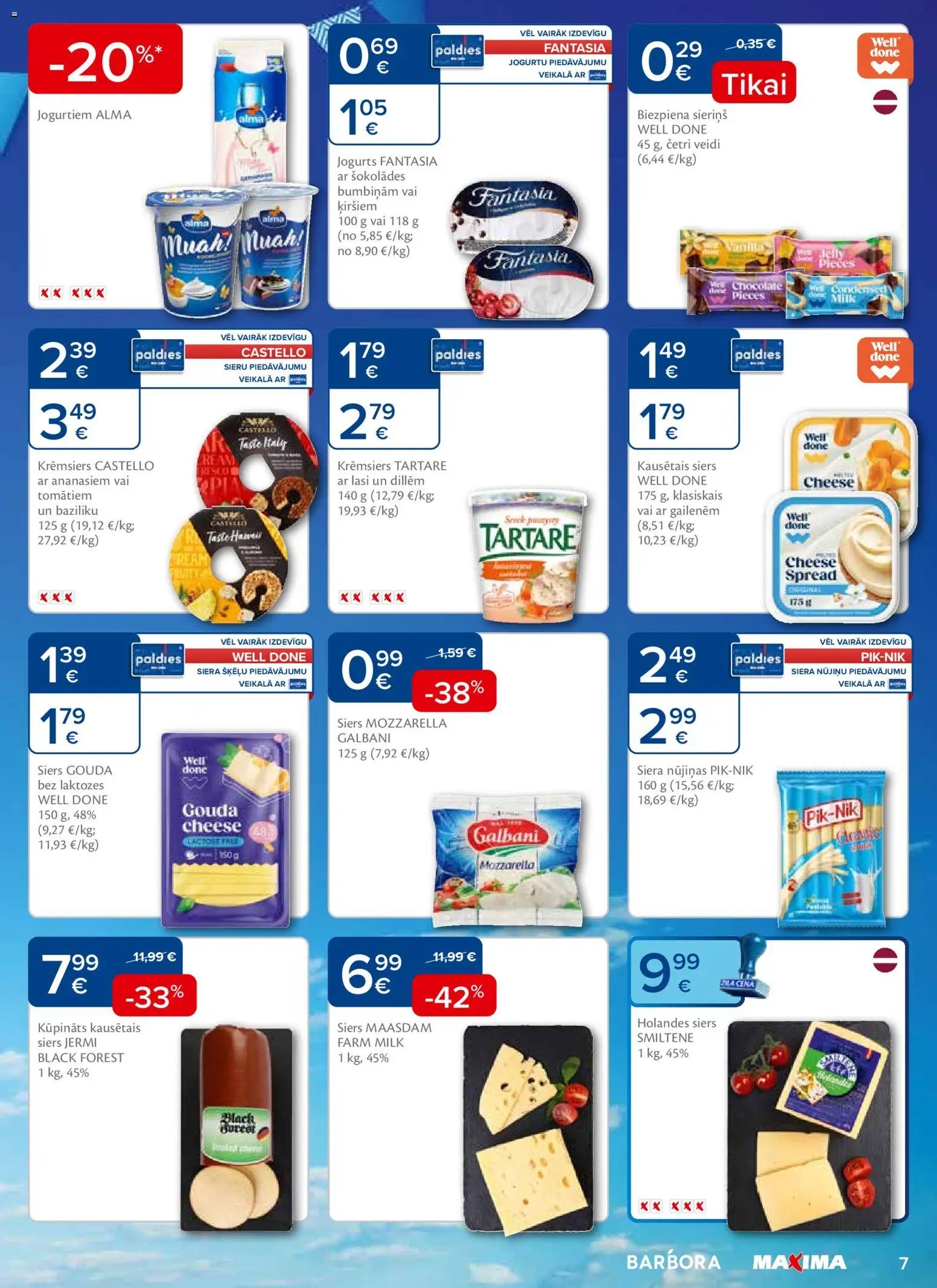 Maxima Akciju buklets