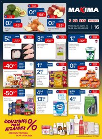 Maxima Akciju buklets