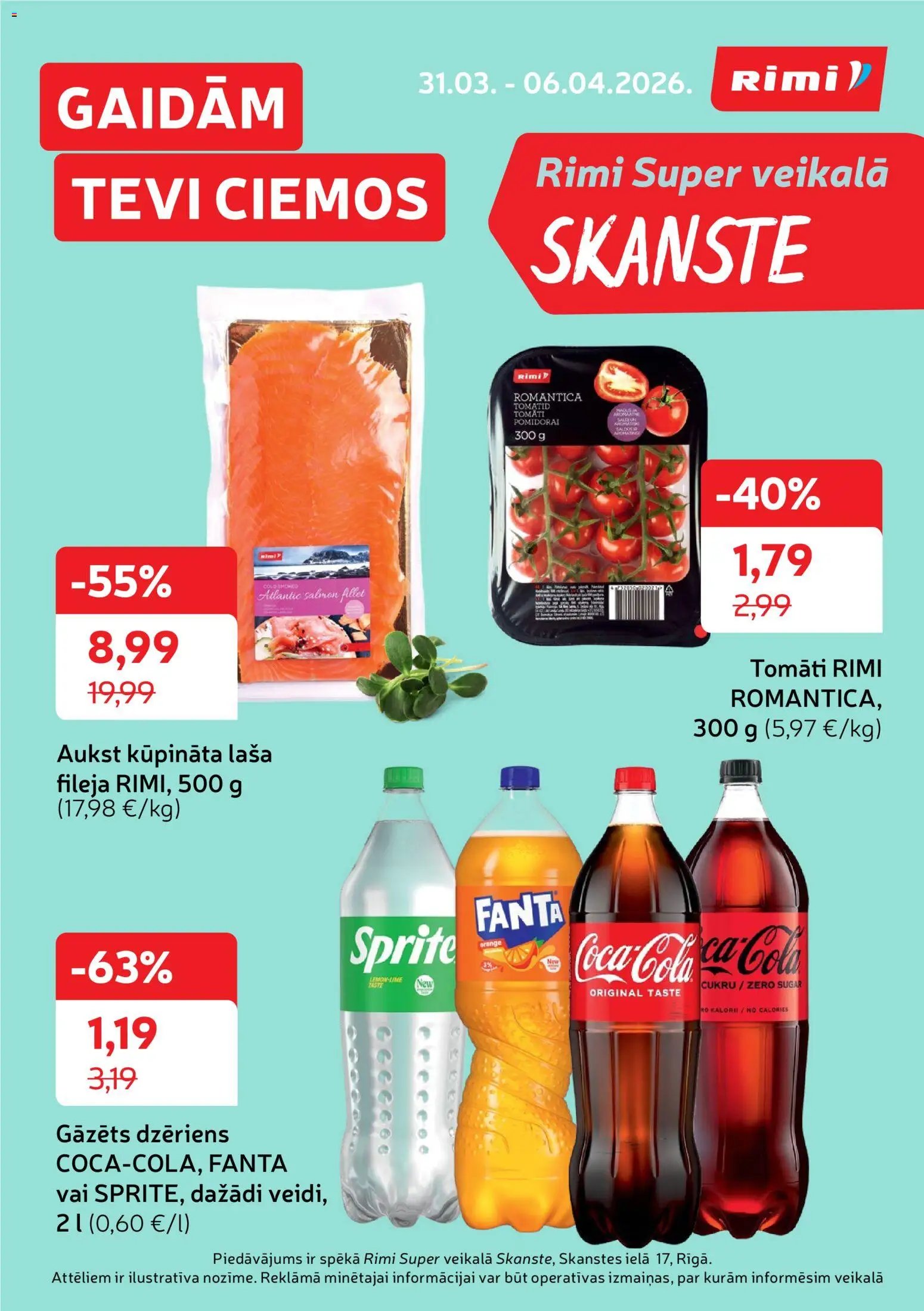 Rimi Super Skanste piedāvājumi