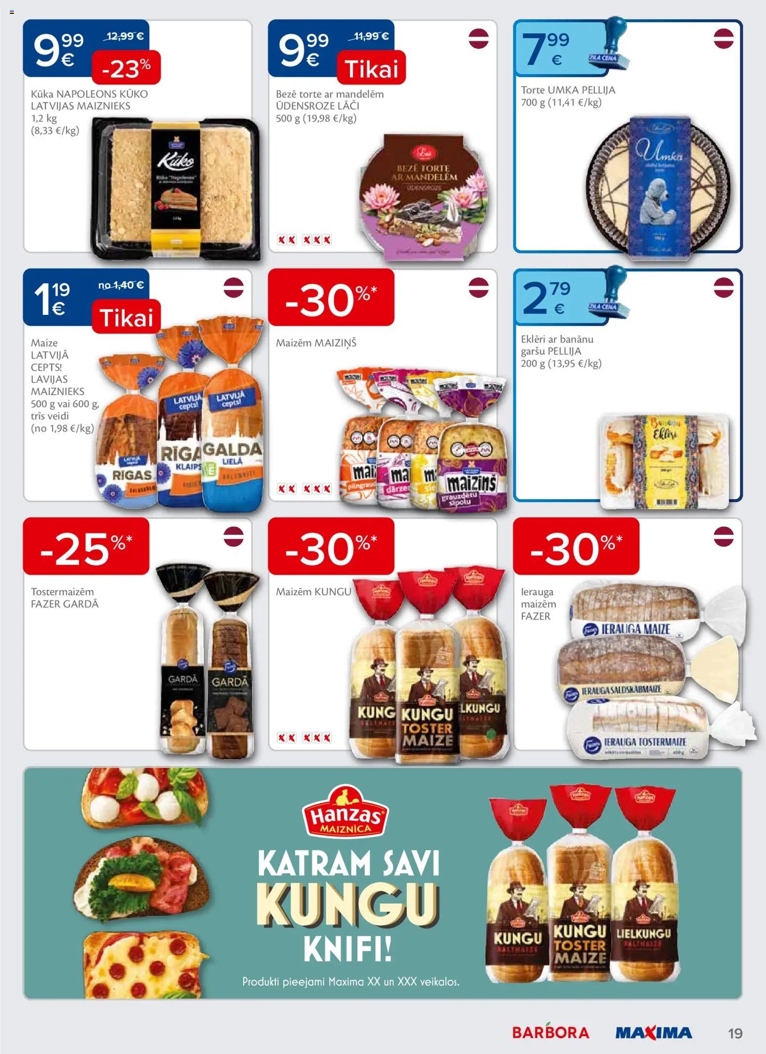 Maxima Akciju buklets