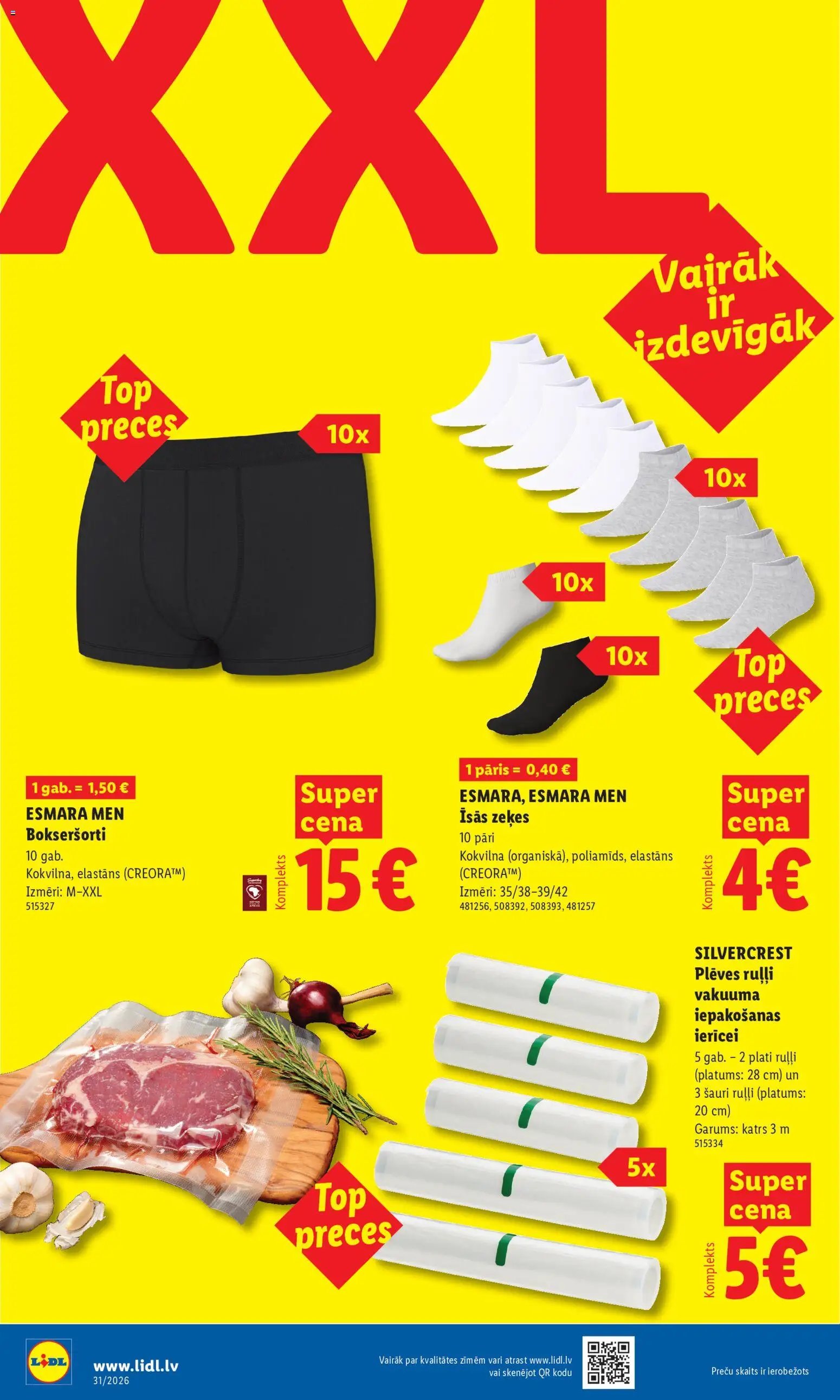 Lidl - Nepārtikas preču piedāvājums