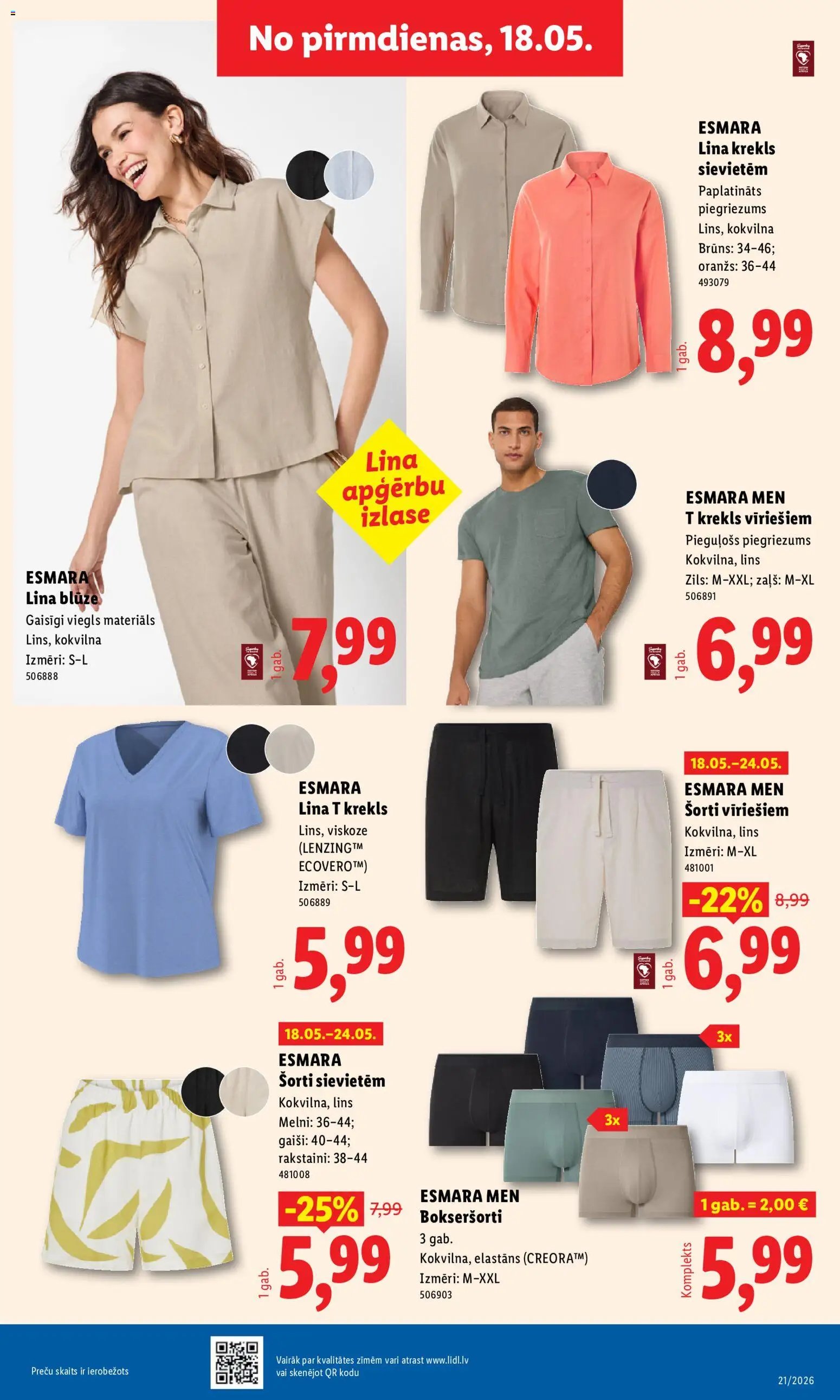 Lidl - Nepārtikas preču piedāvājums
