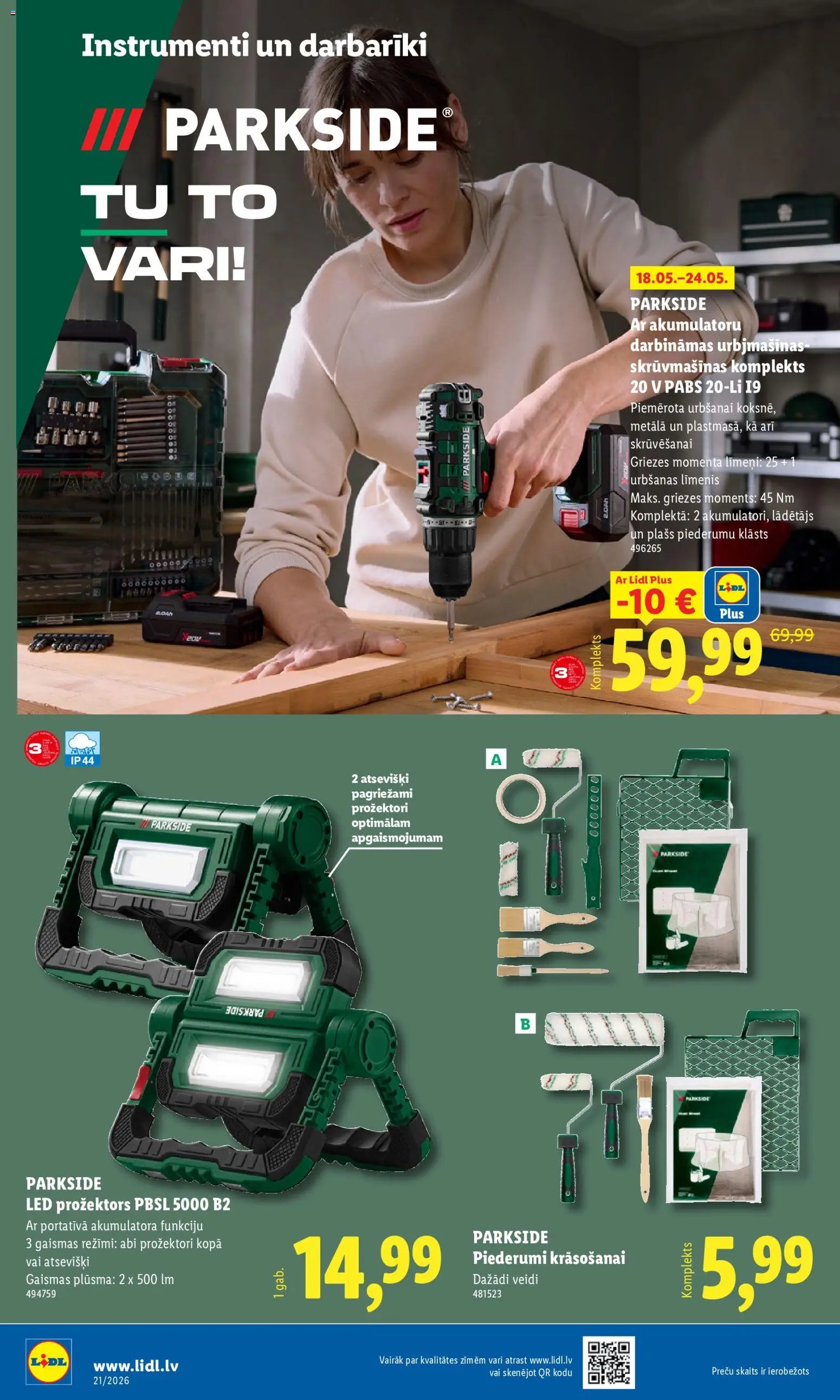 Lidl - Nepārtikas preču piedāvājums