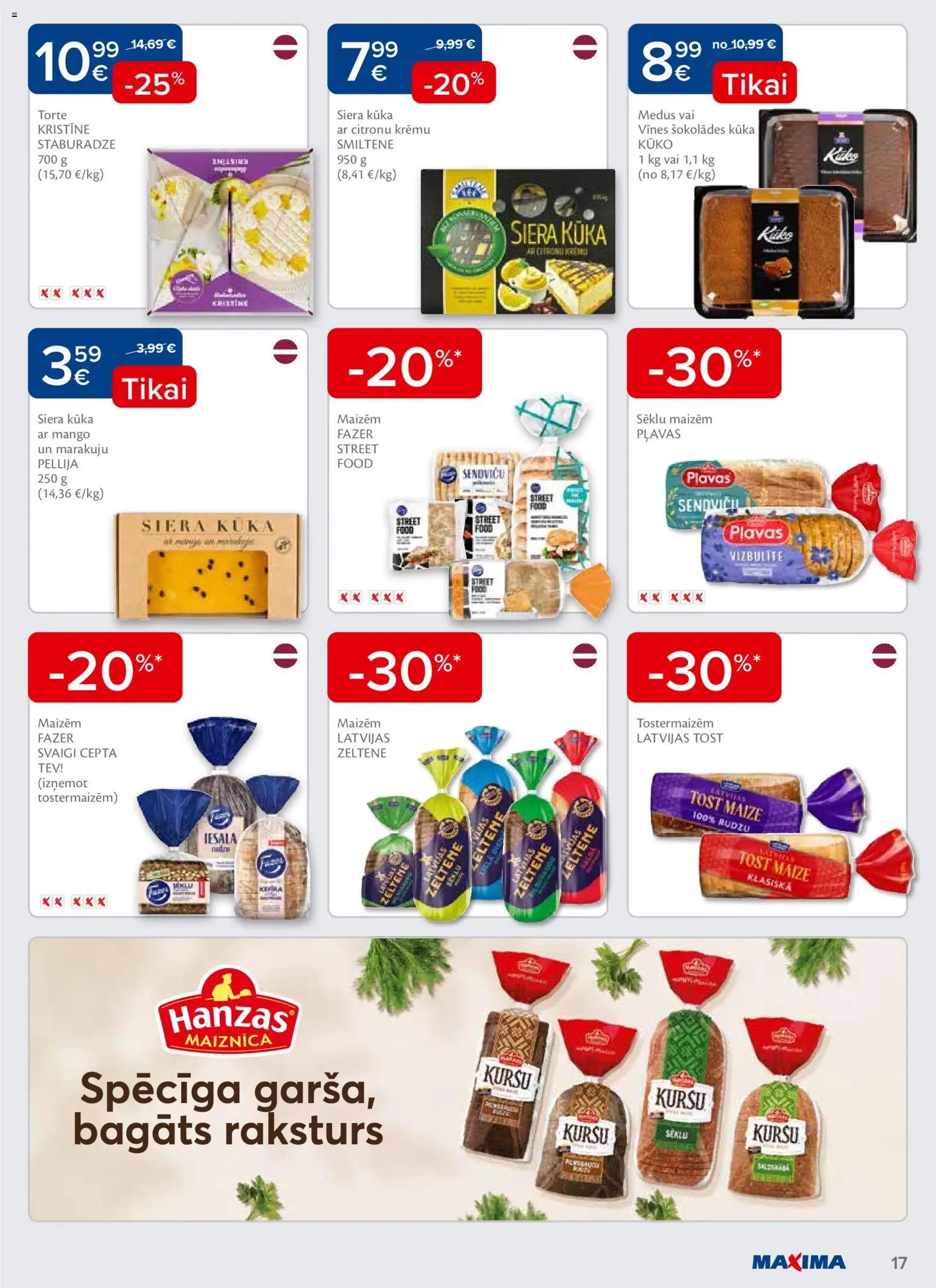 Maxima Akciju buklets