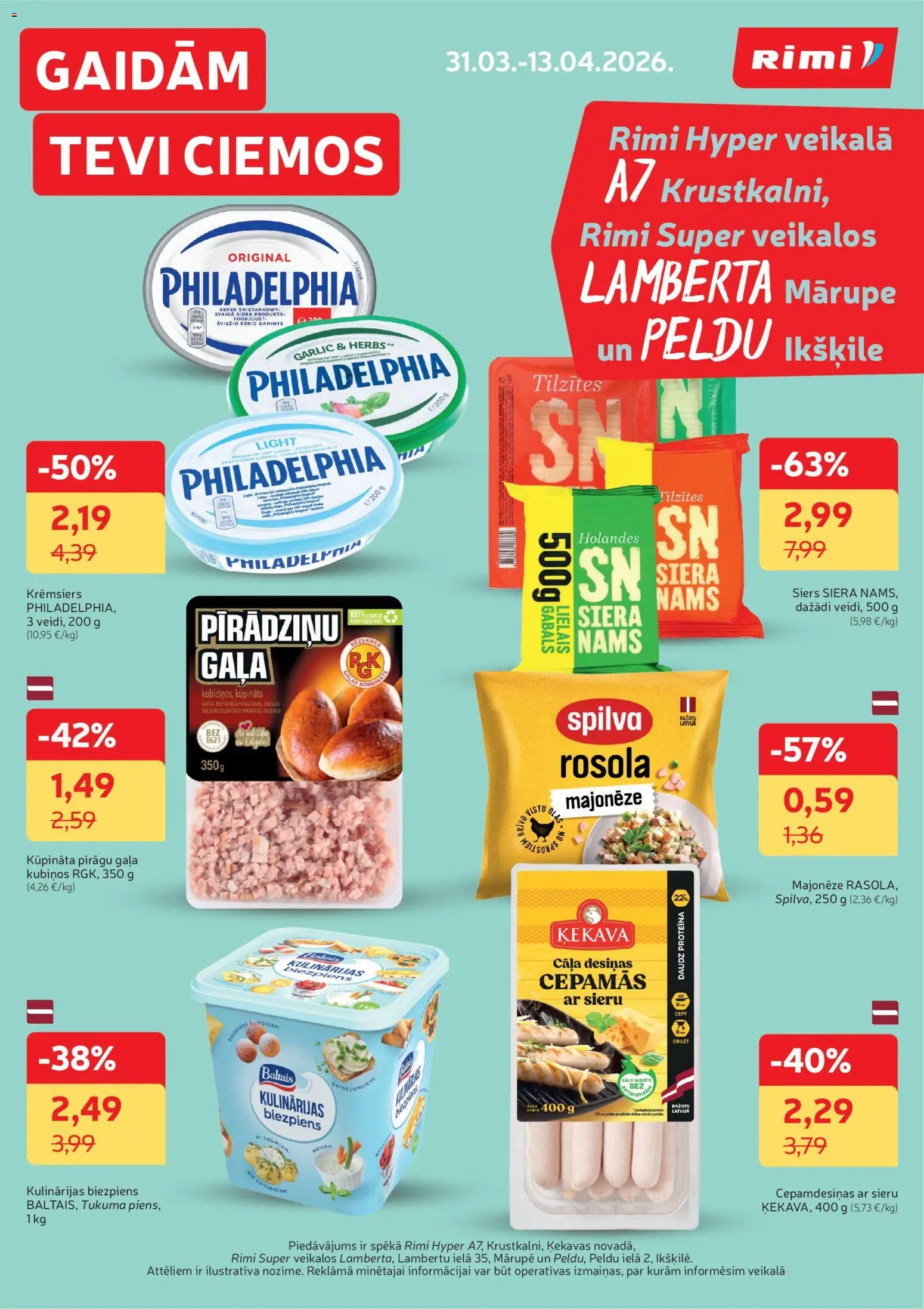 Rimi - A7 Labertu Peldu specakcija