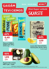 Rimi  Super Skanste akciju buklets