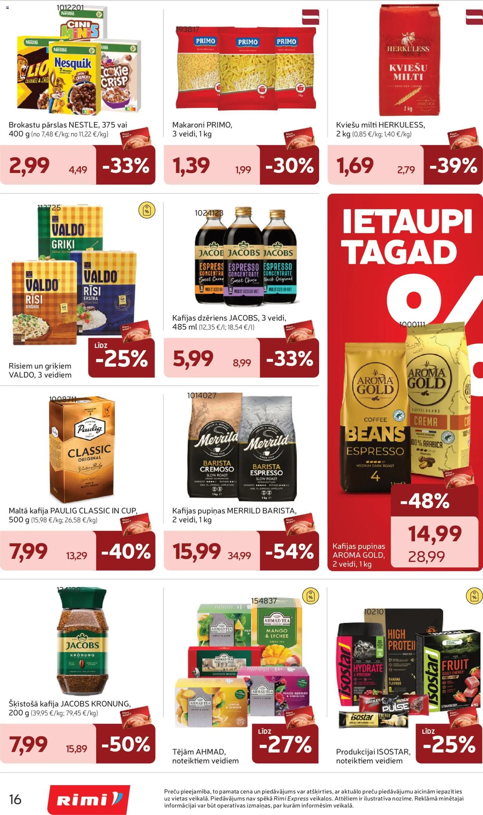 Rimi Akciju buklets