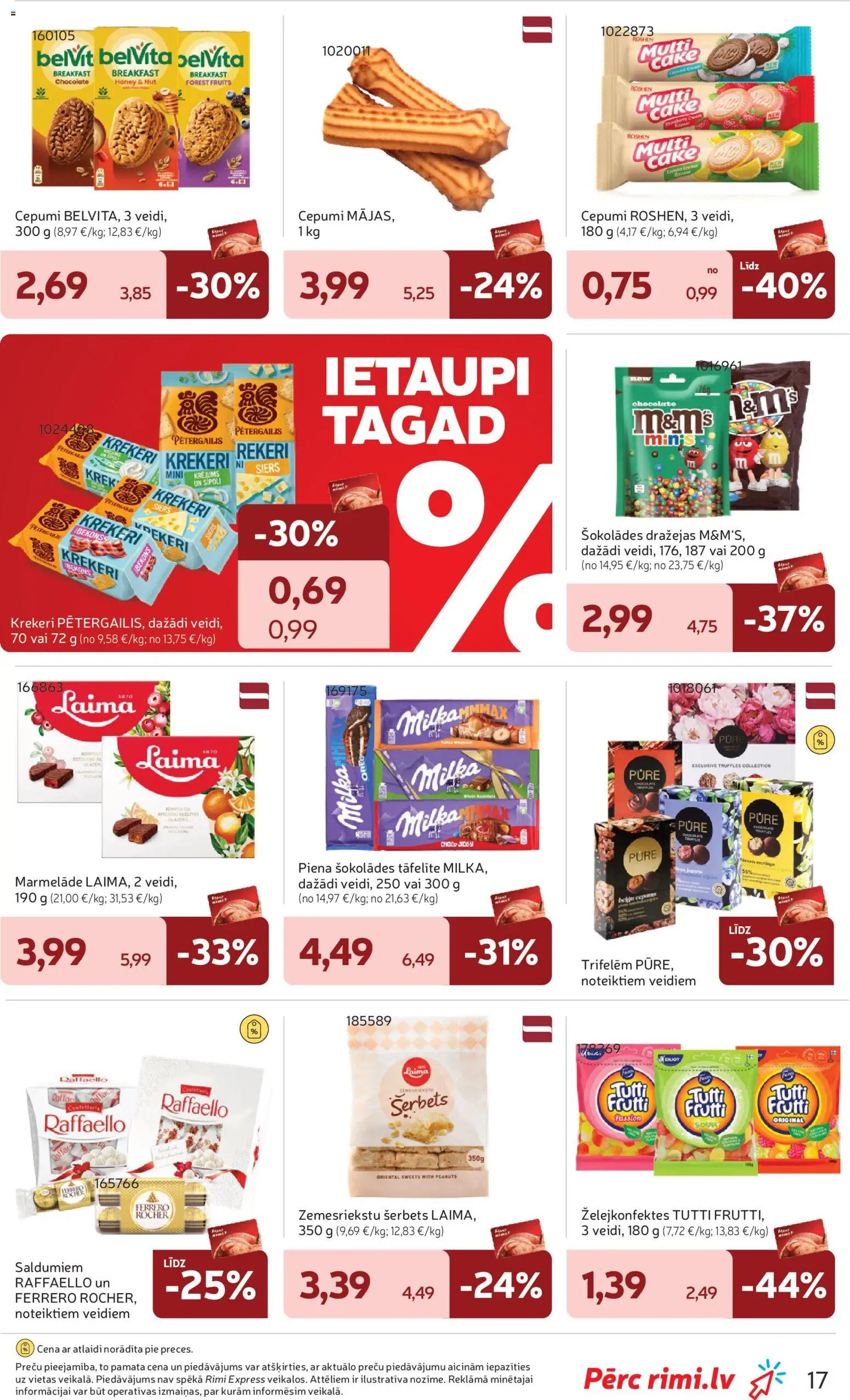 Rimi Akciju buklets