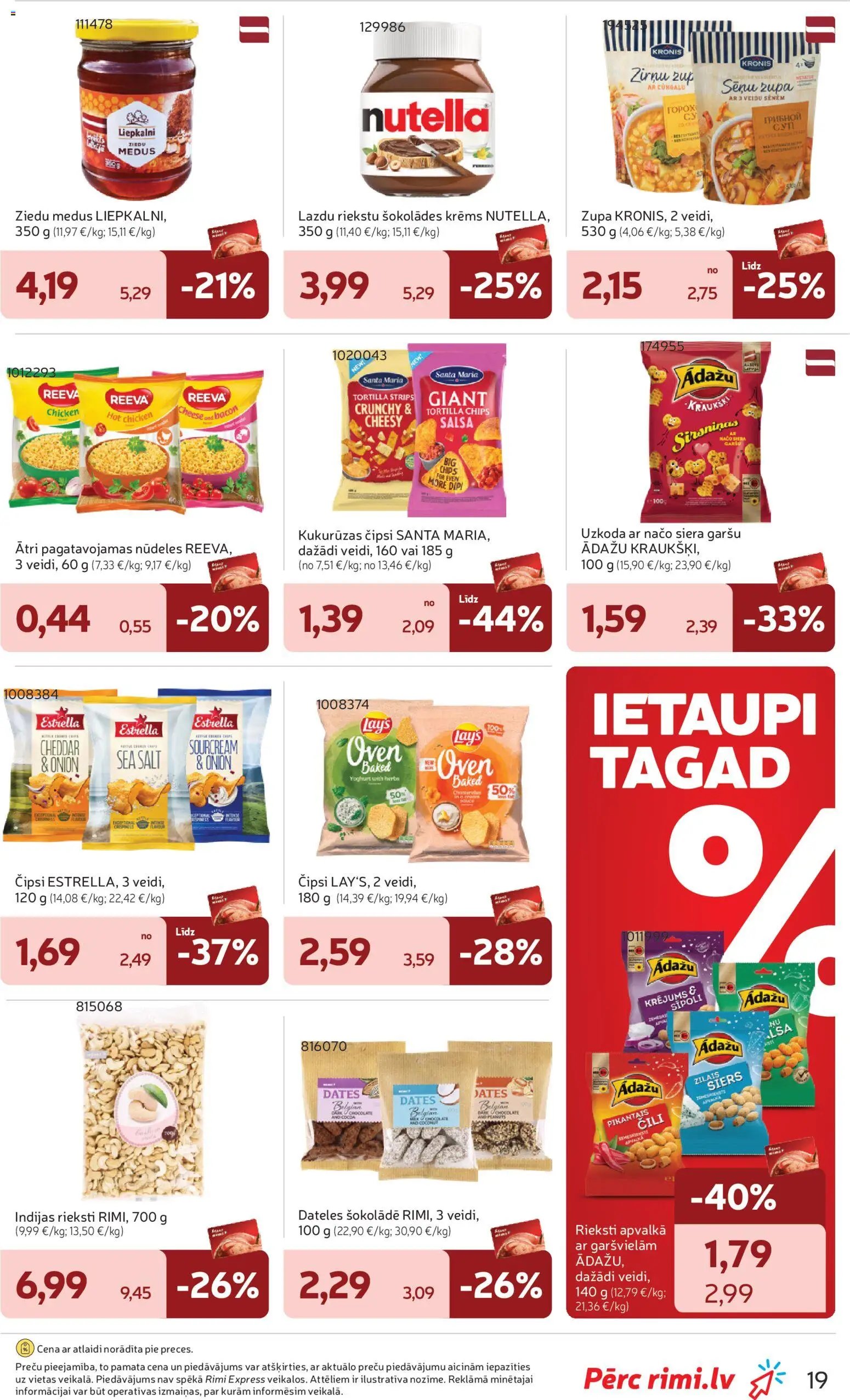 Rimi Akciju buklets