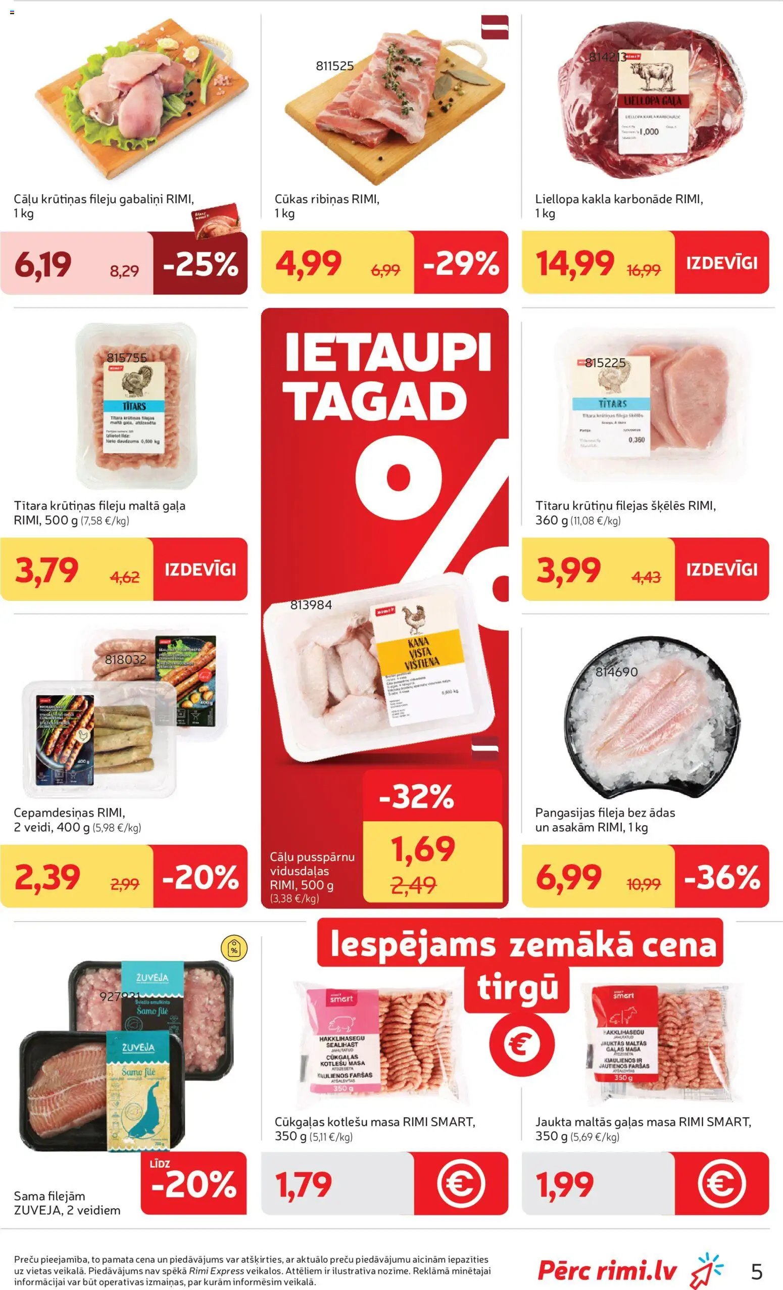 Rimi Akciju buklets