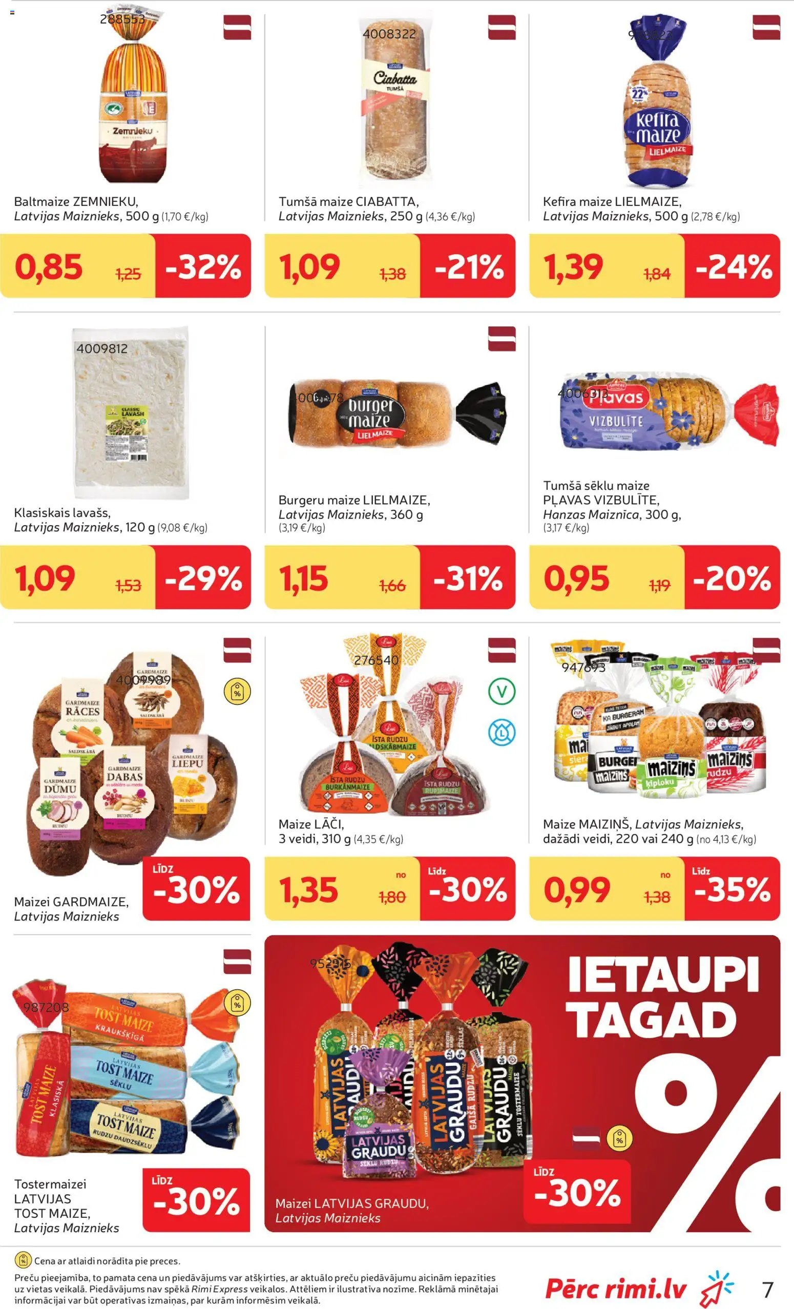 Rimi Akciju buklets