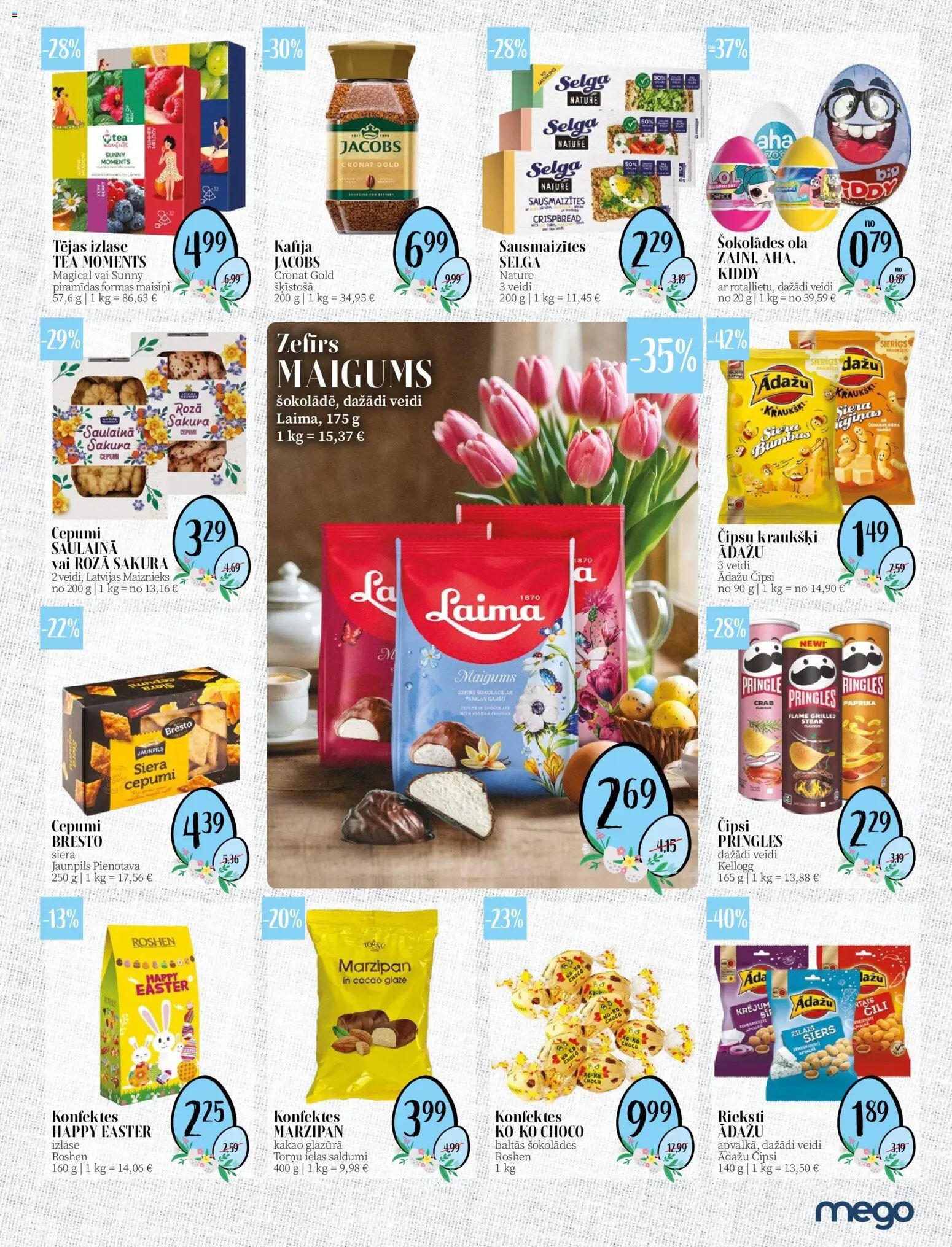 Mego - Akciju buklets