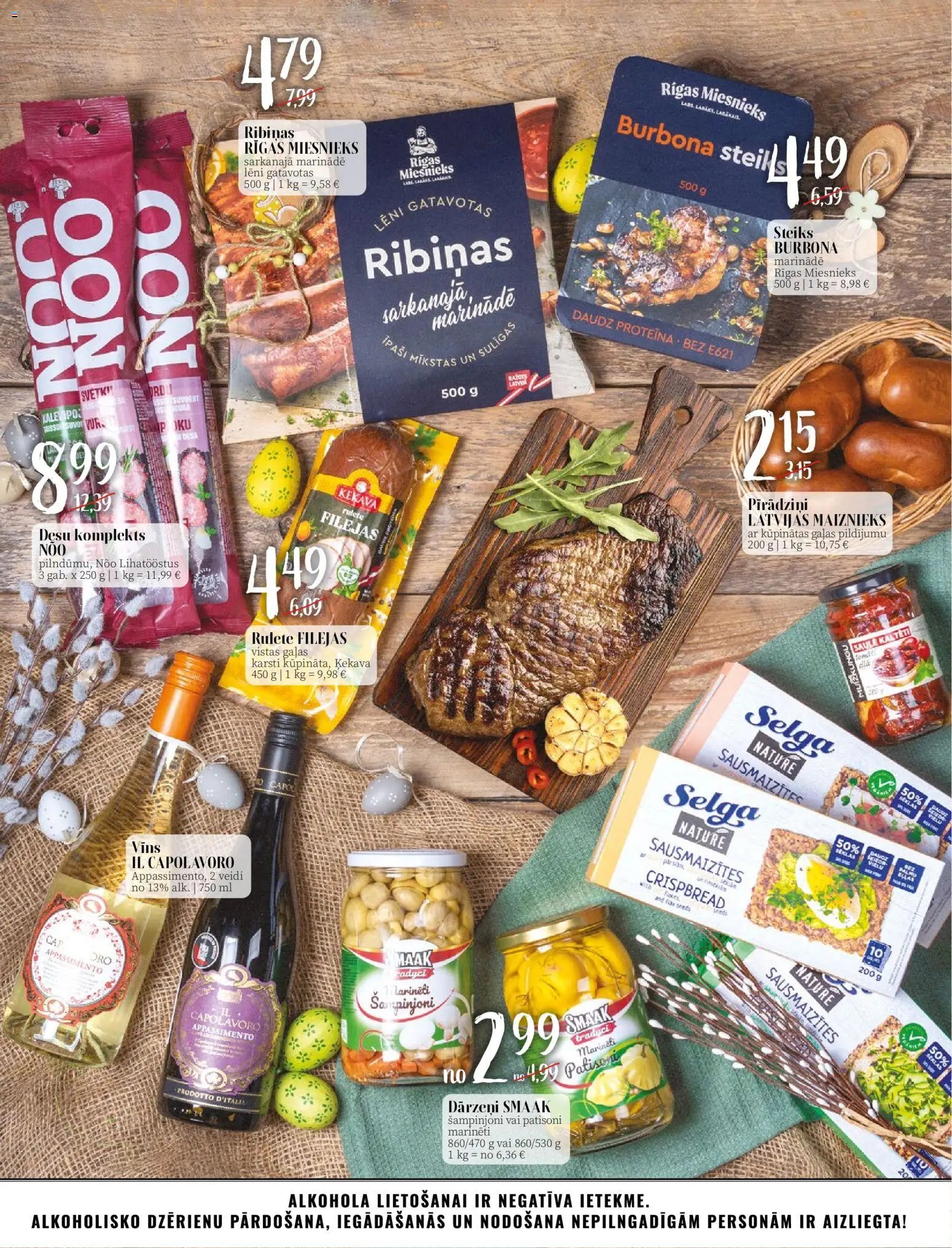 Mego - Akciju buklets