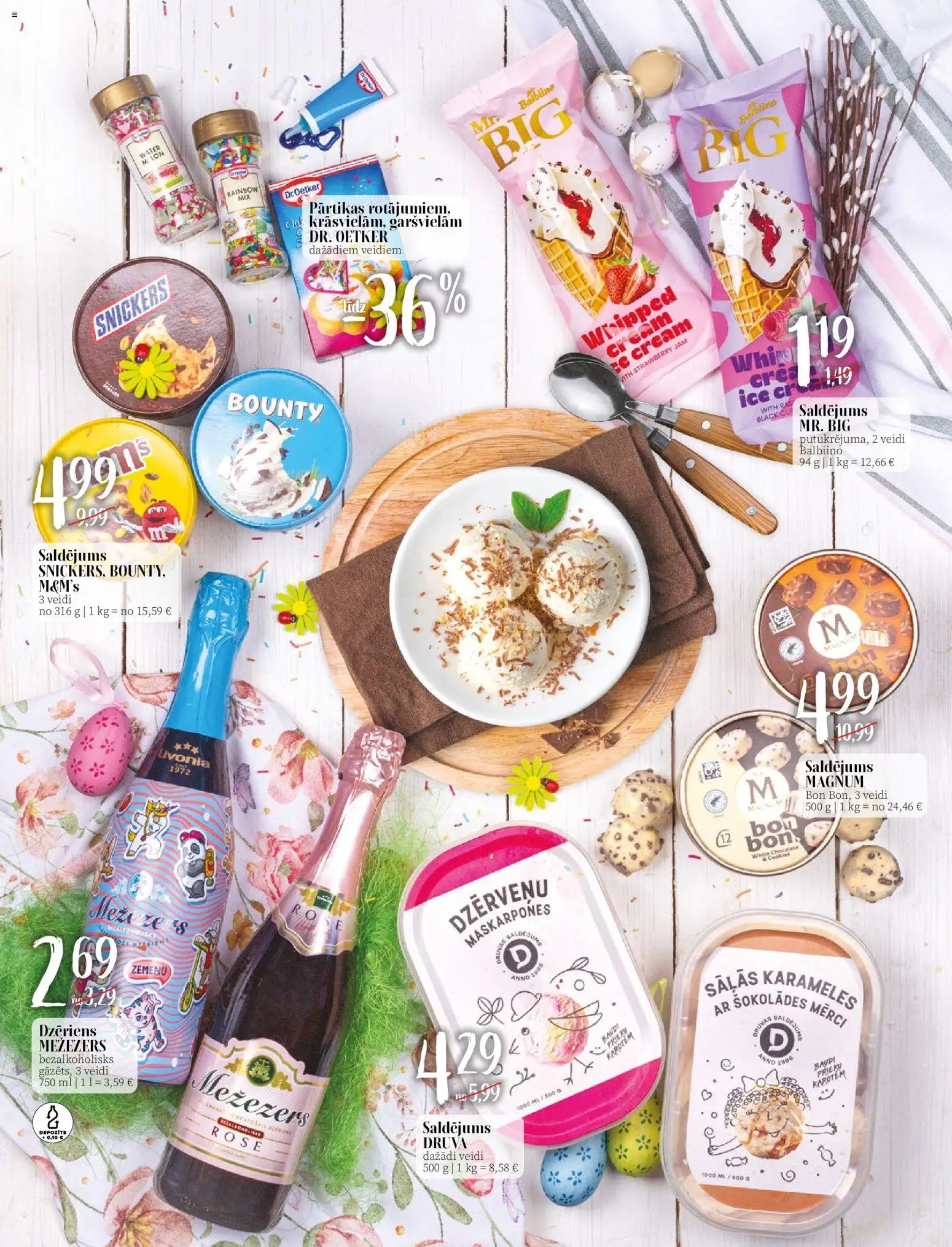 Mego - Akciju buklets