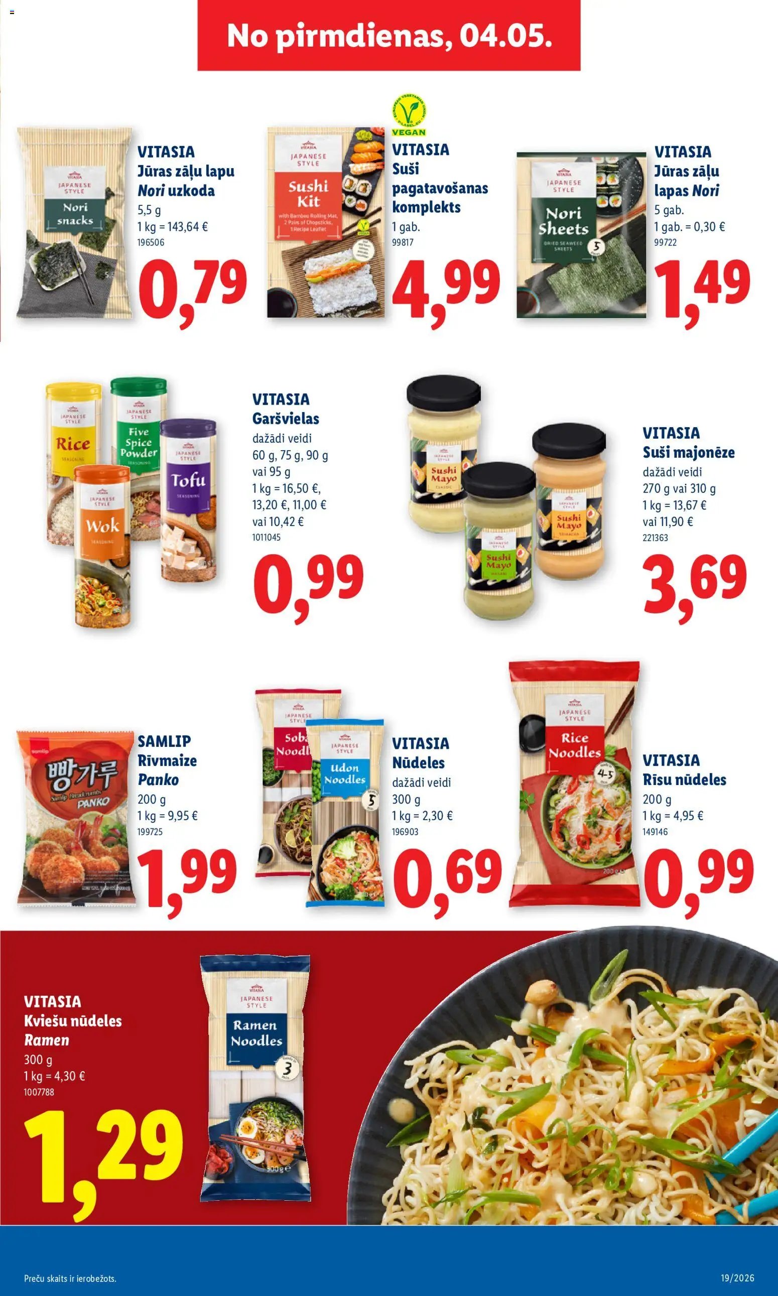Lidl Akciju buklets