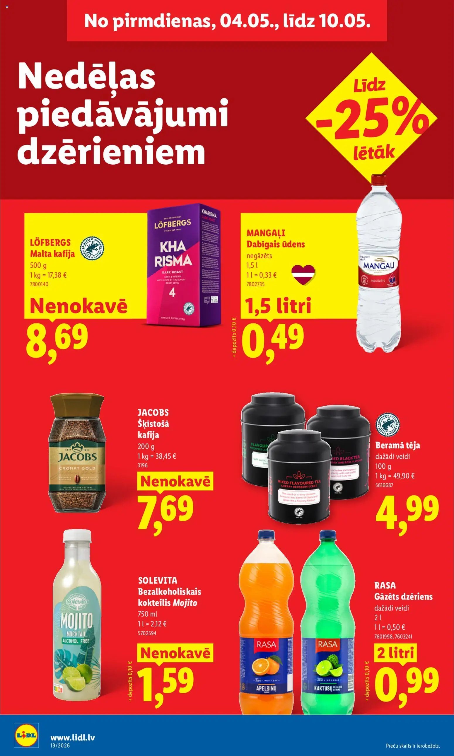 Lidl Akciju buklets