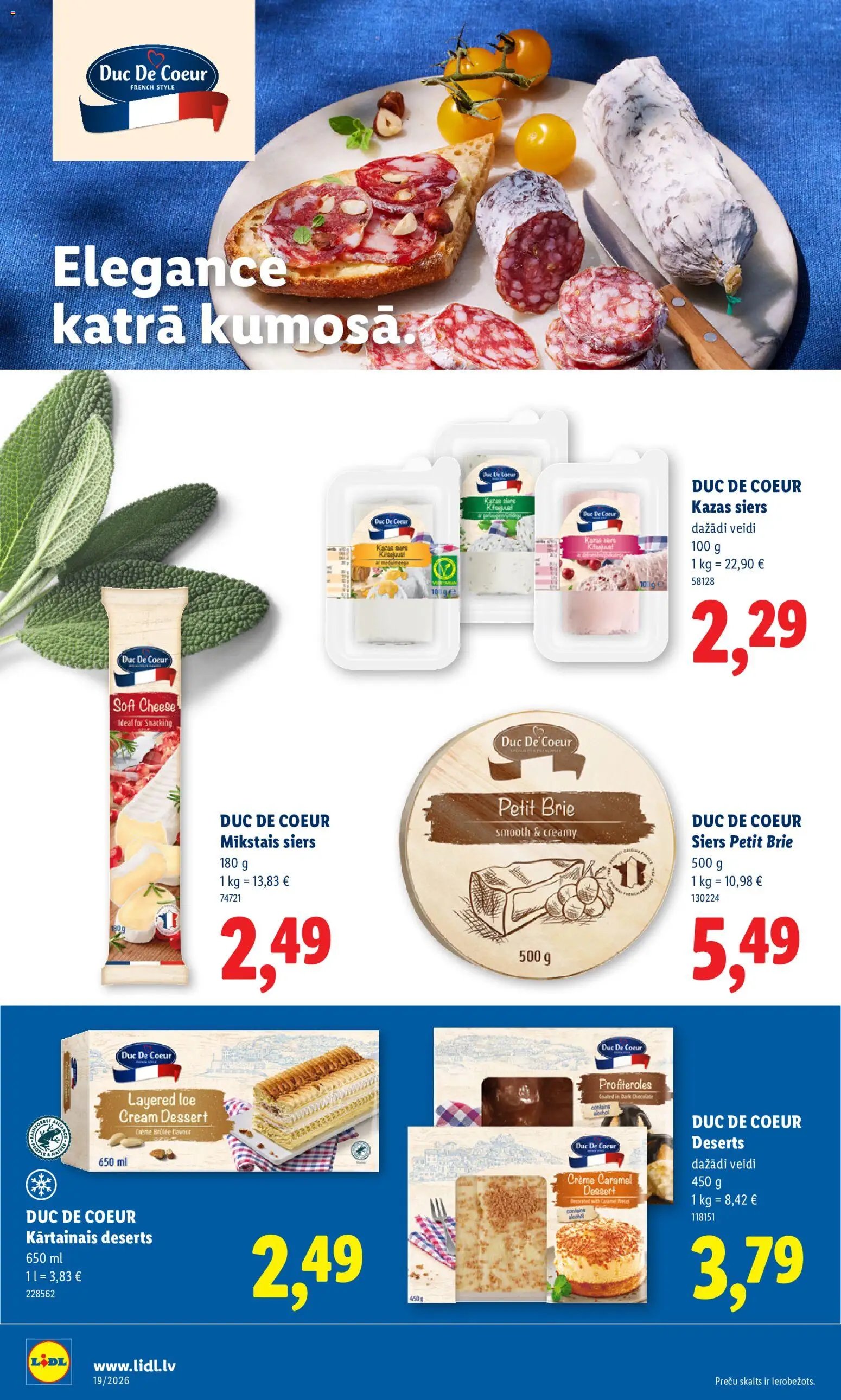 Lidl Akciju buklets