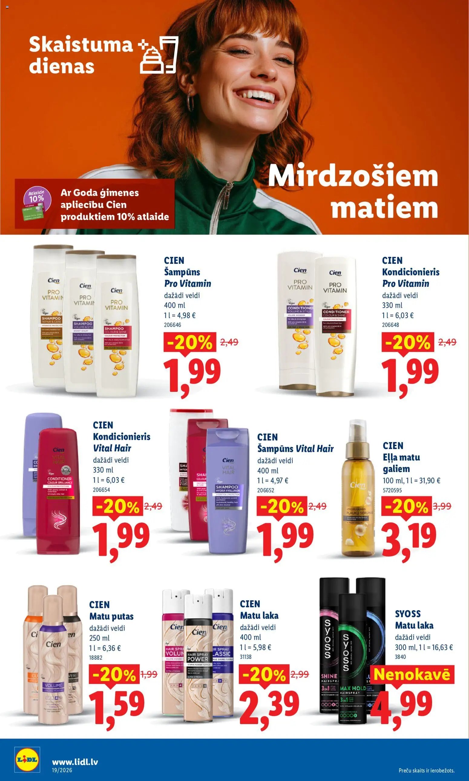 Lidl Akciju buklets