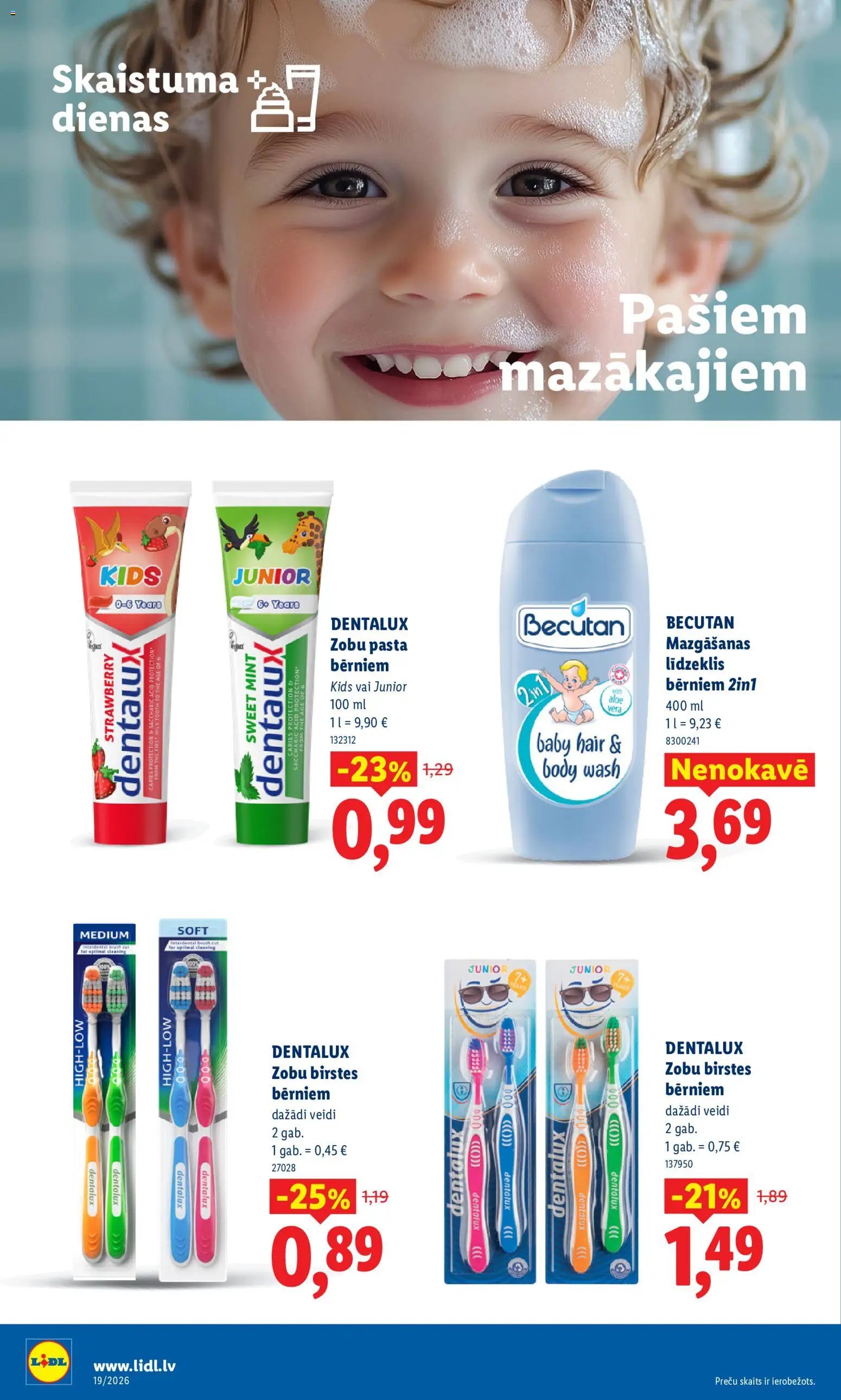Lidl Akciju buklets