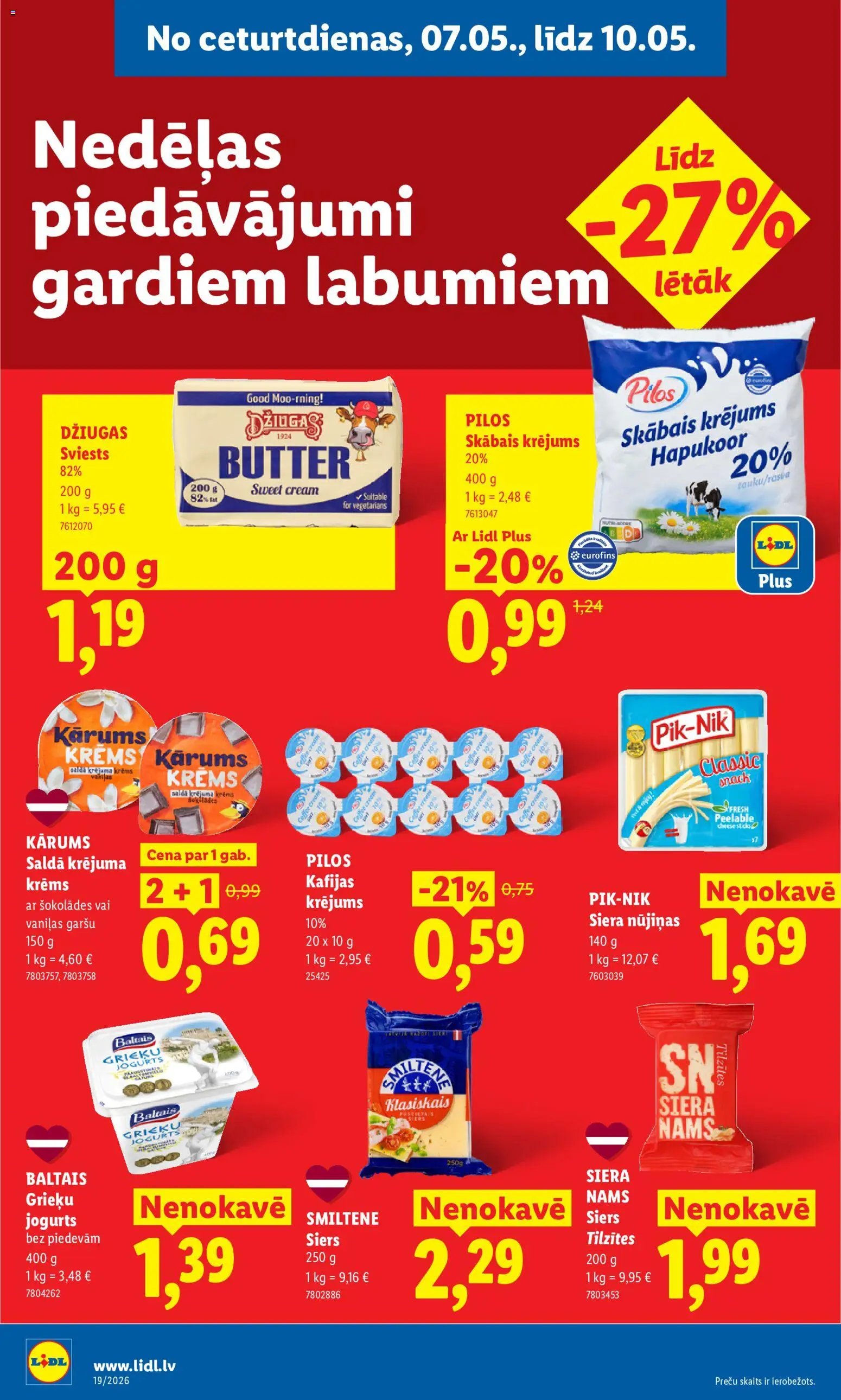 Lidl Akciju buklets