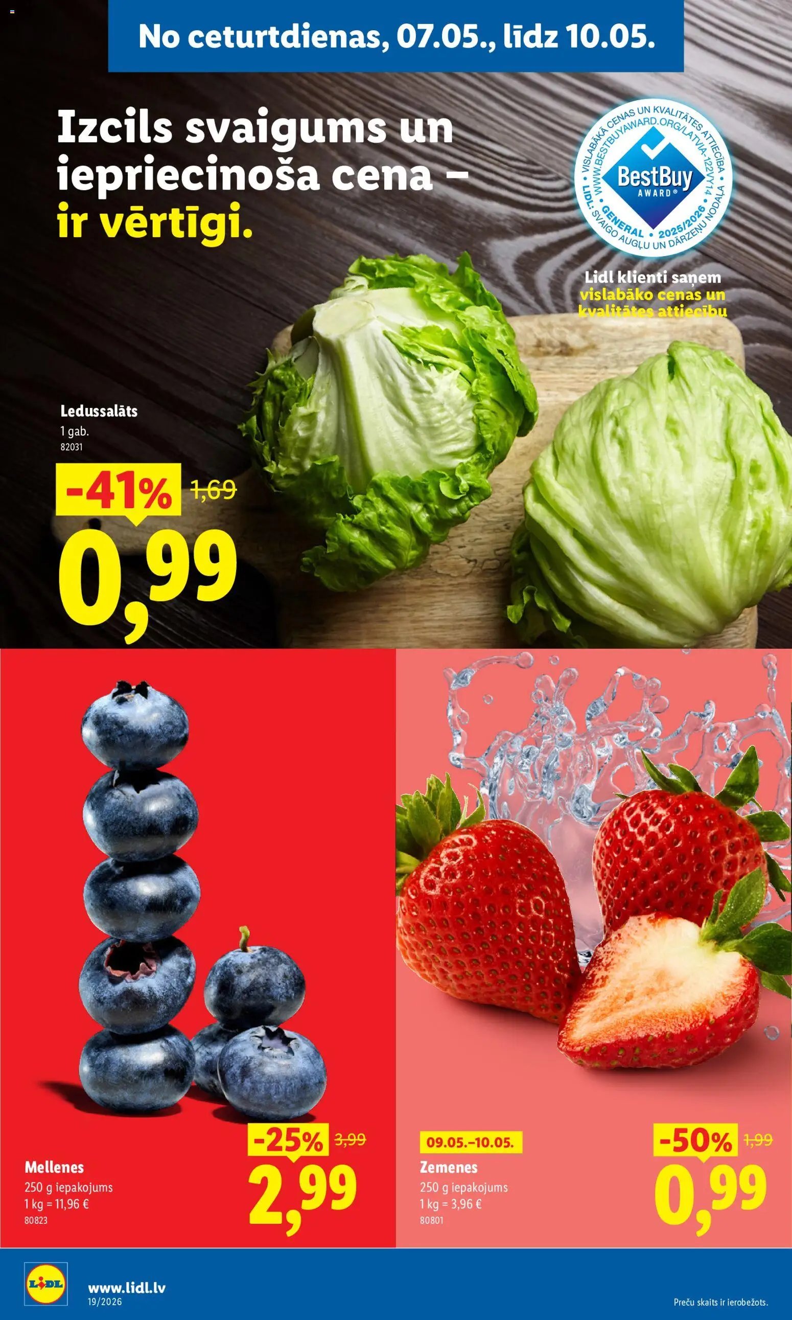 Lidl Akciju buklets