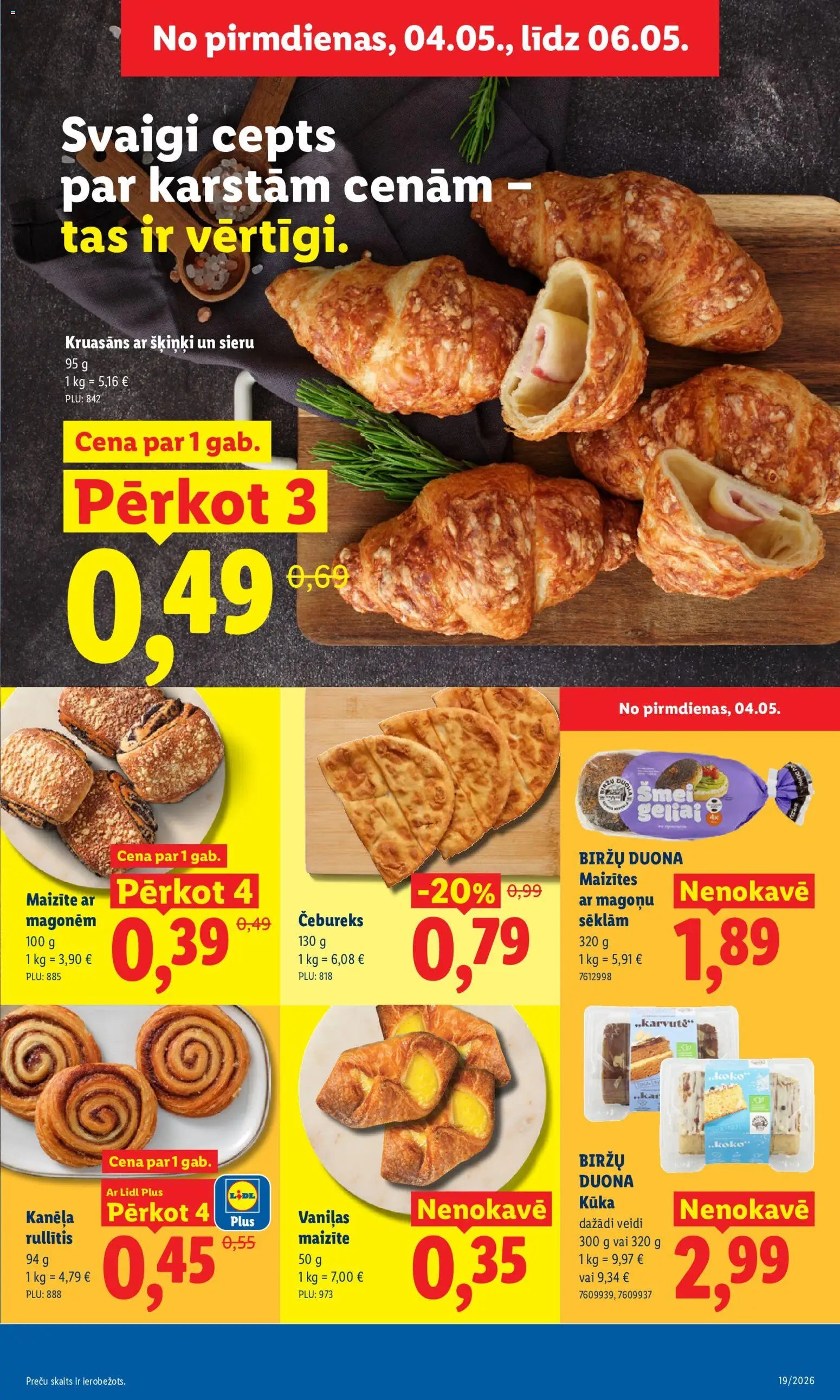 Lidl Akciju buklets