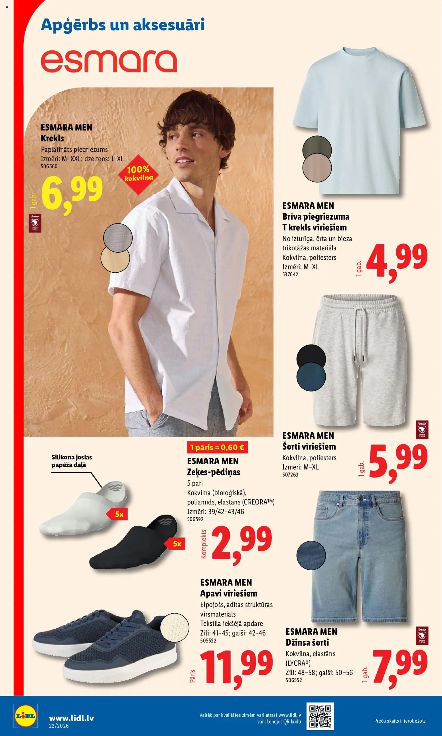 Lidl Nepārtikas preču piedāvājums
