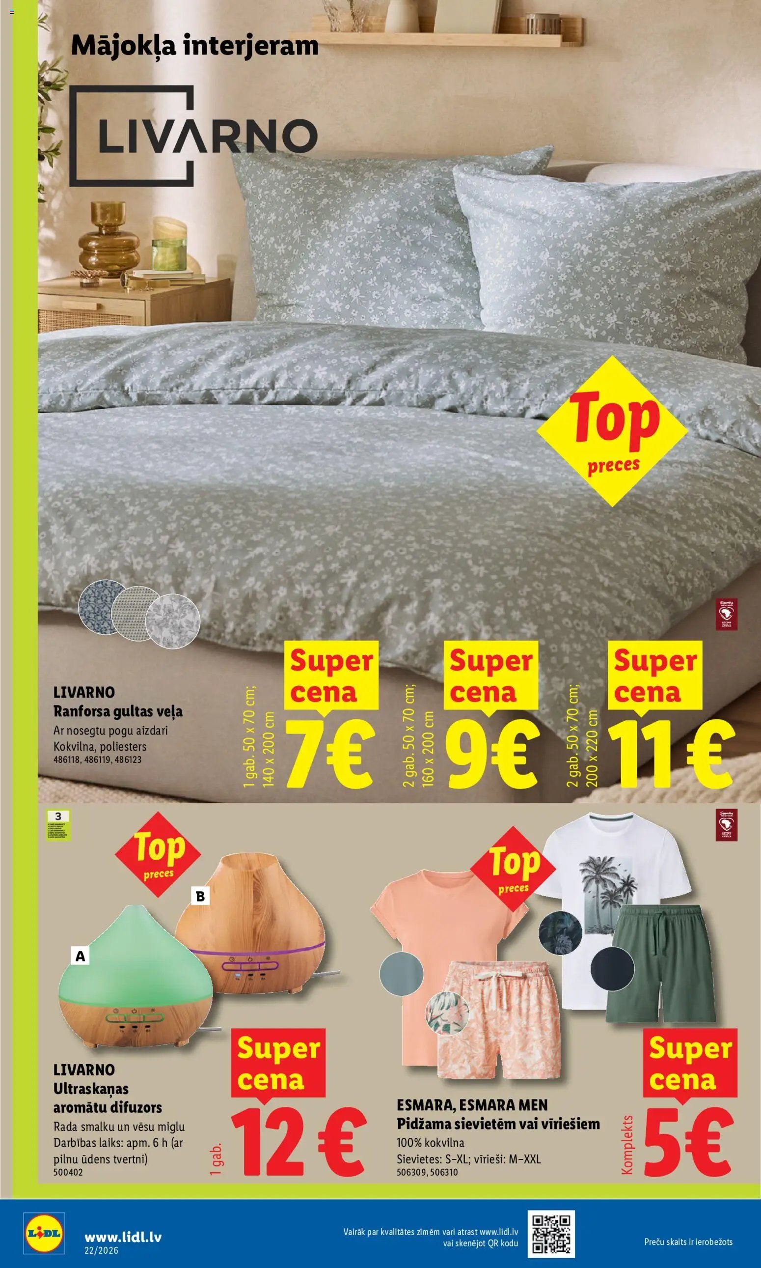 Lidl Nepārtikas preču piedāvājums