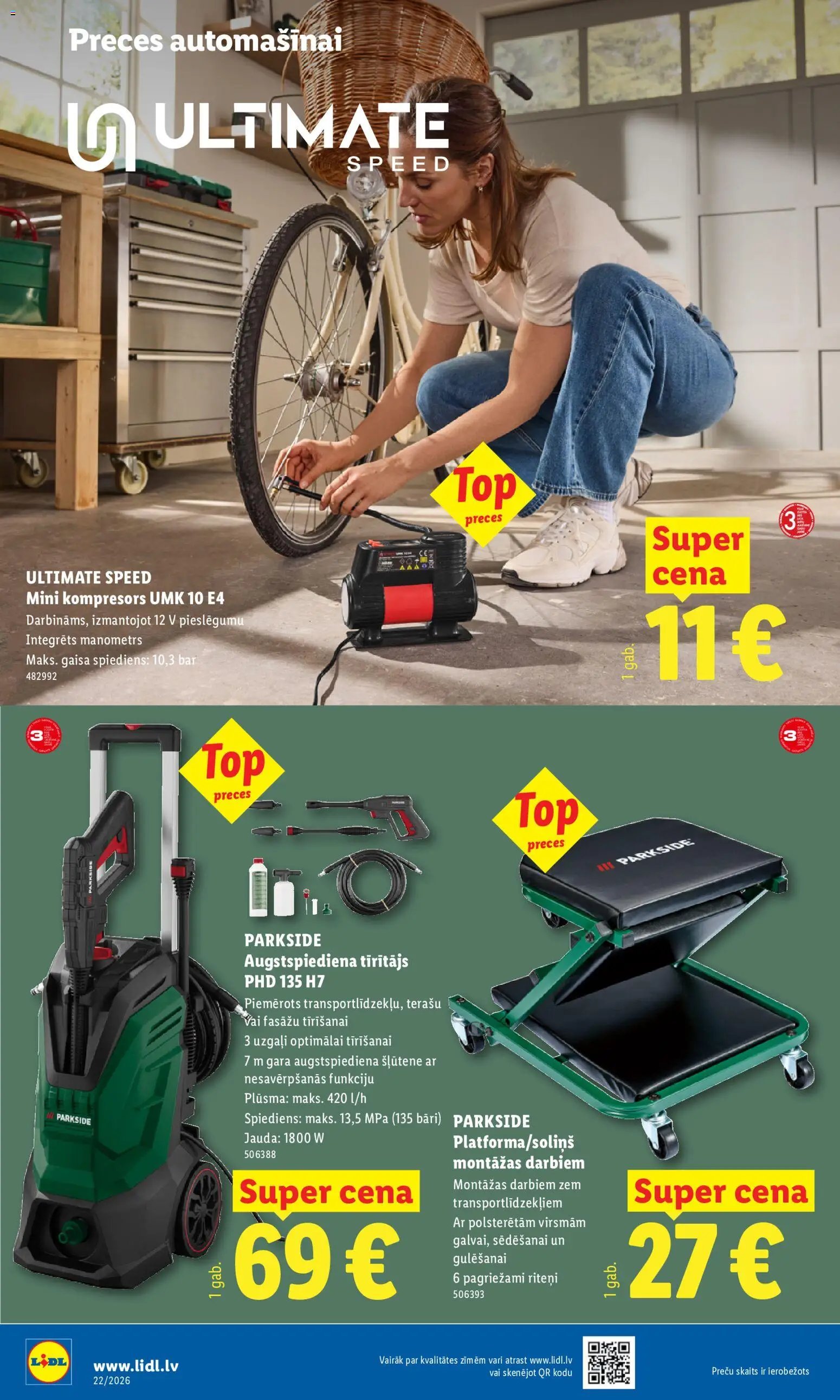 Lidl Nepārtikas preču piedāvājums