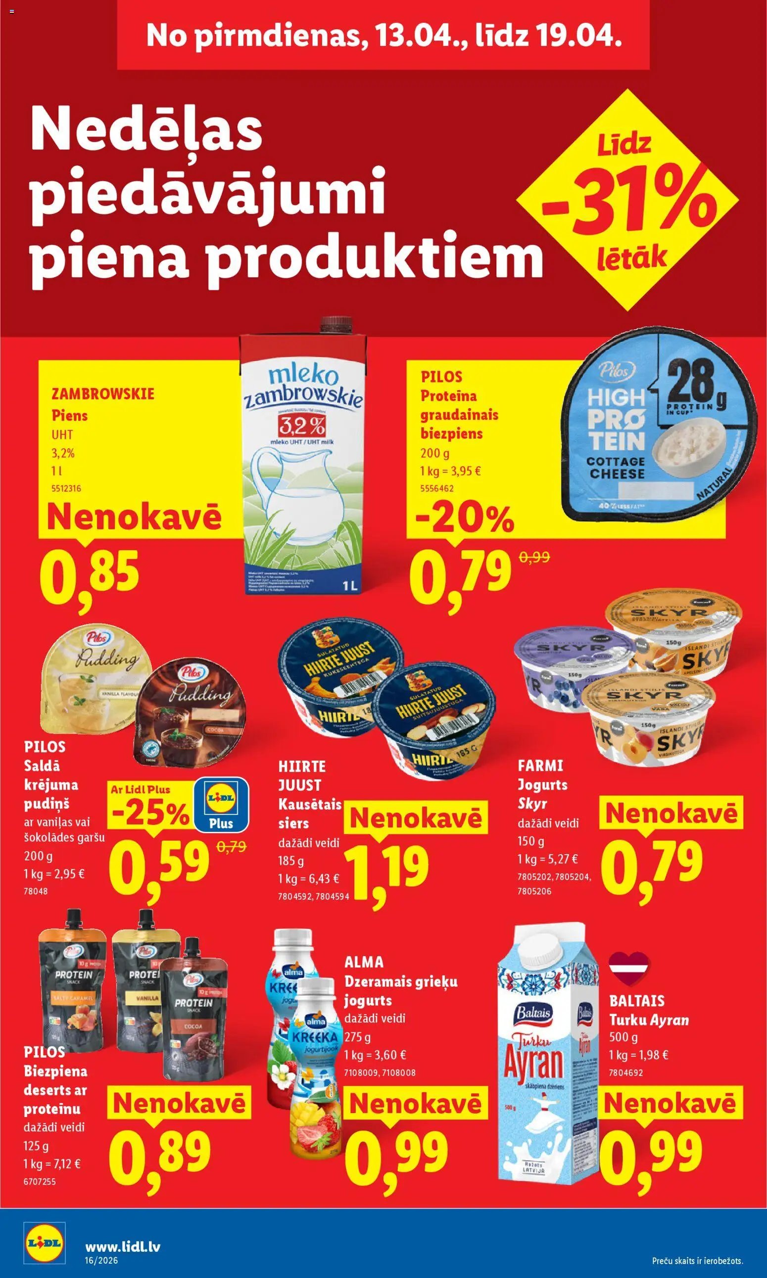 Lidl Akciju buklets