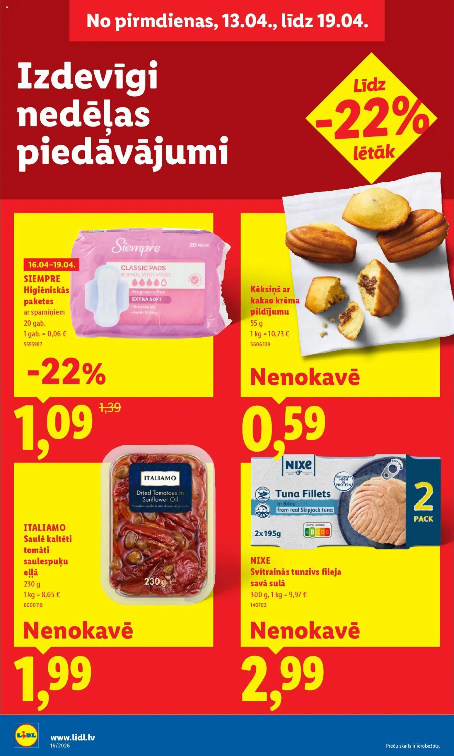 Lidl Akciju buklets