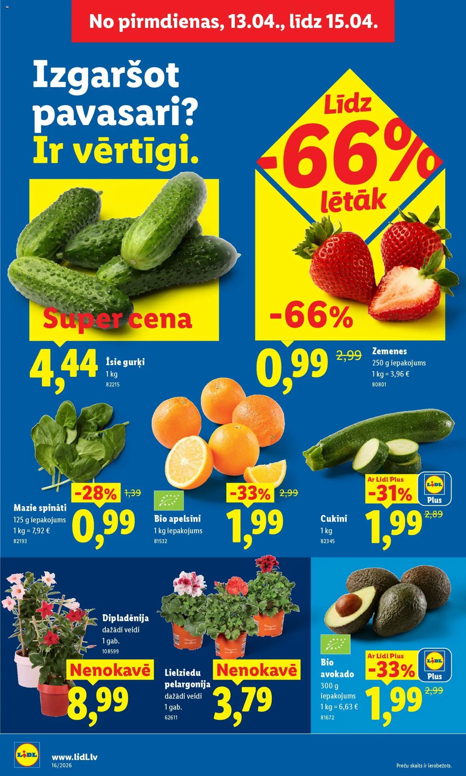 Lidl Akciju buklets