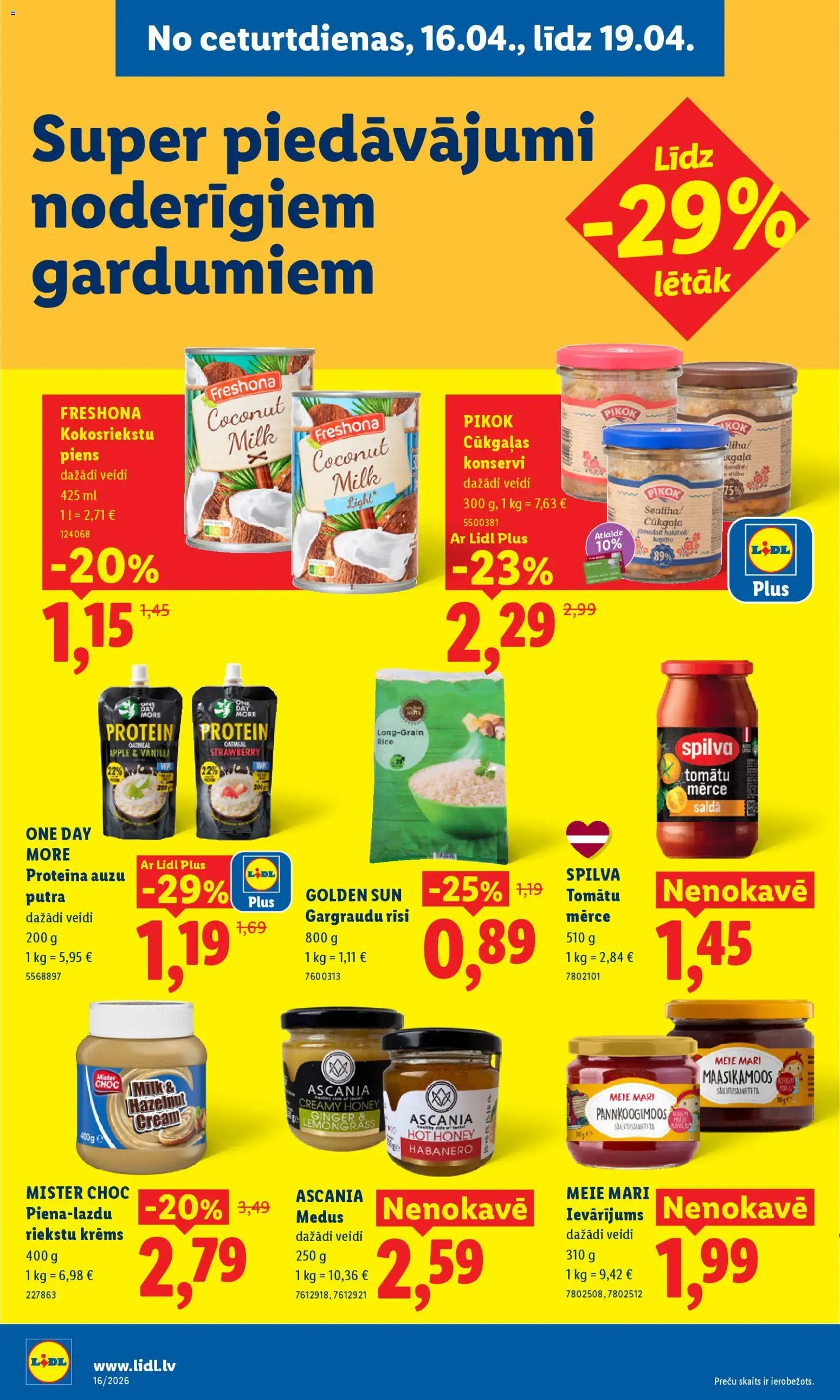 Lidl Akciju buklets
