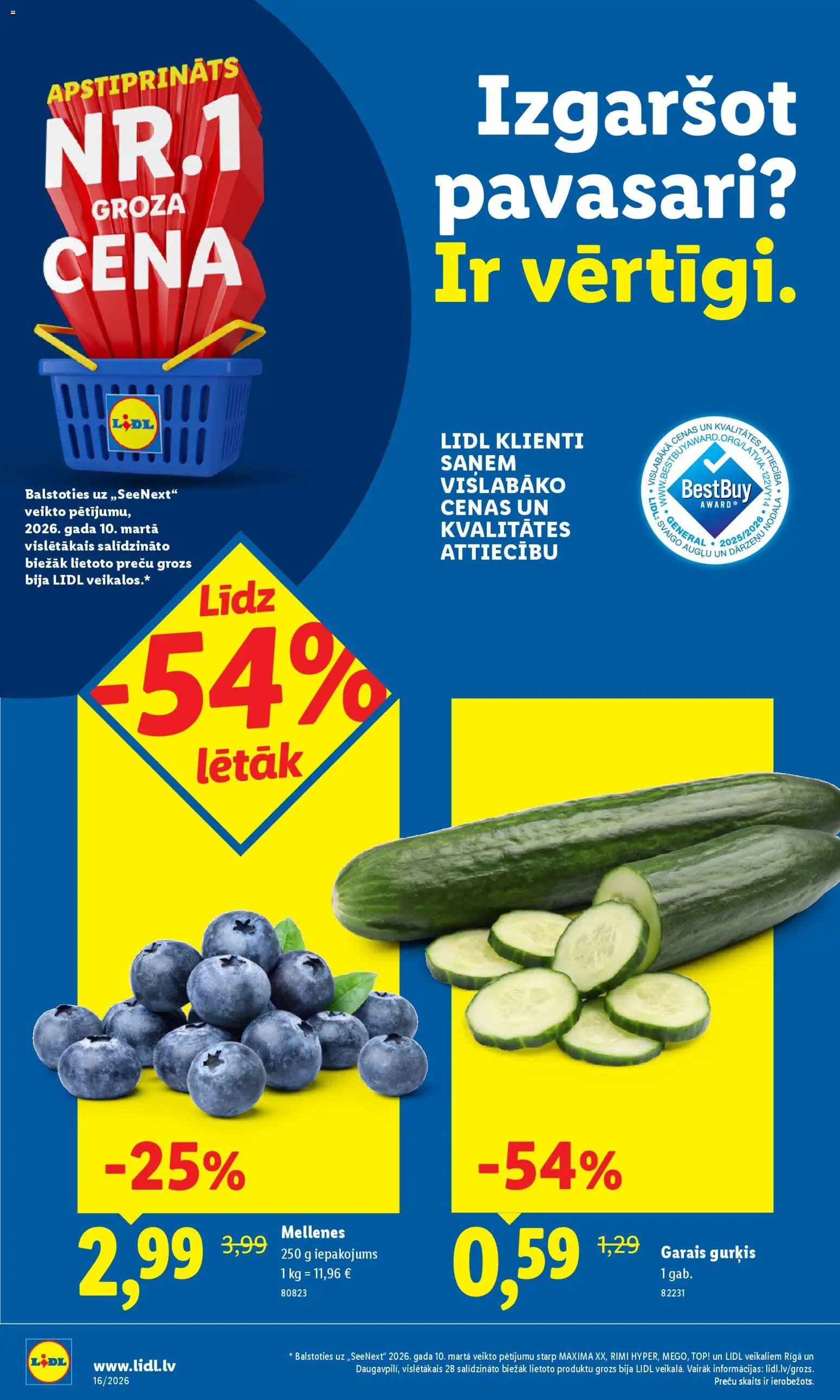 Lidl Akciju buklets