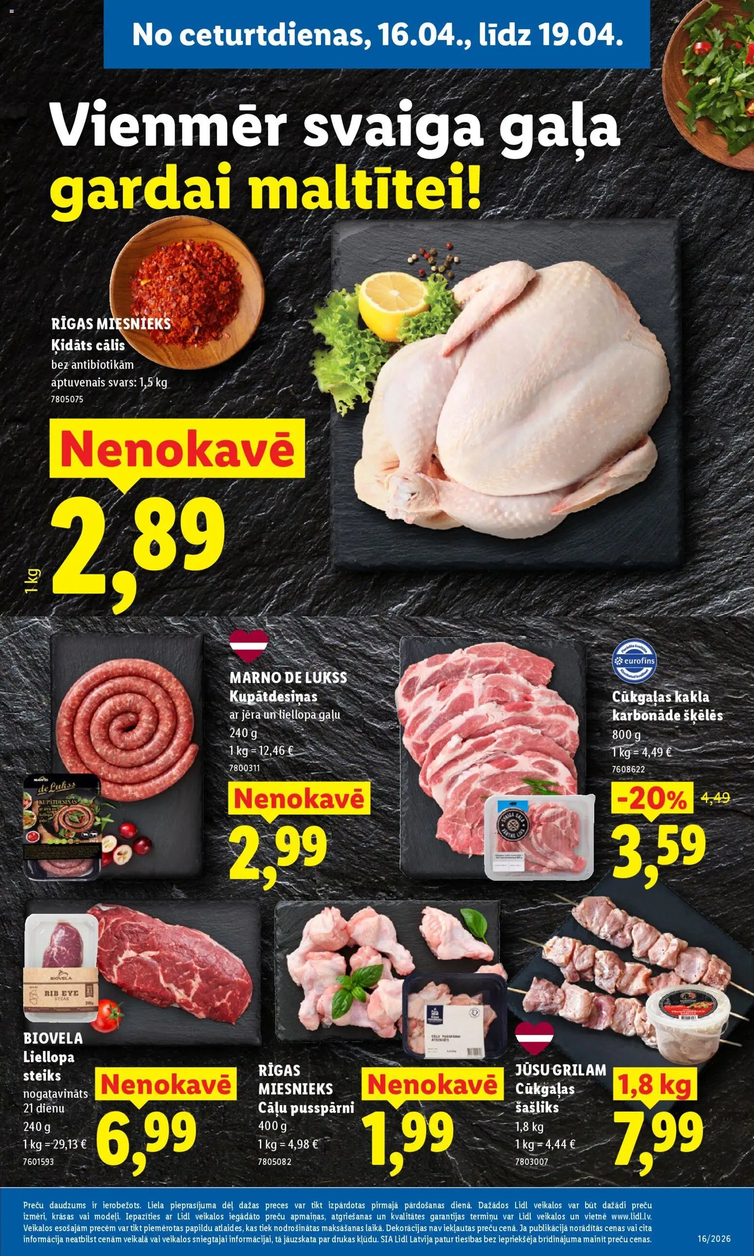 Lidl Akciju buklets