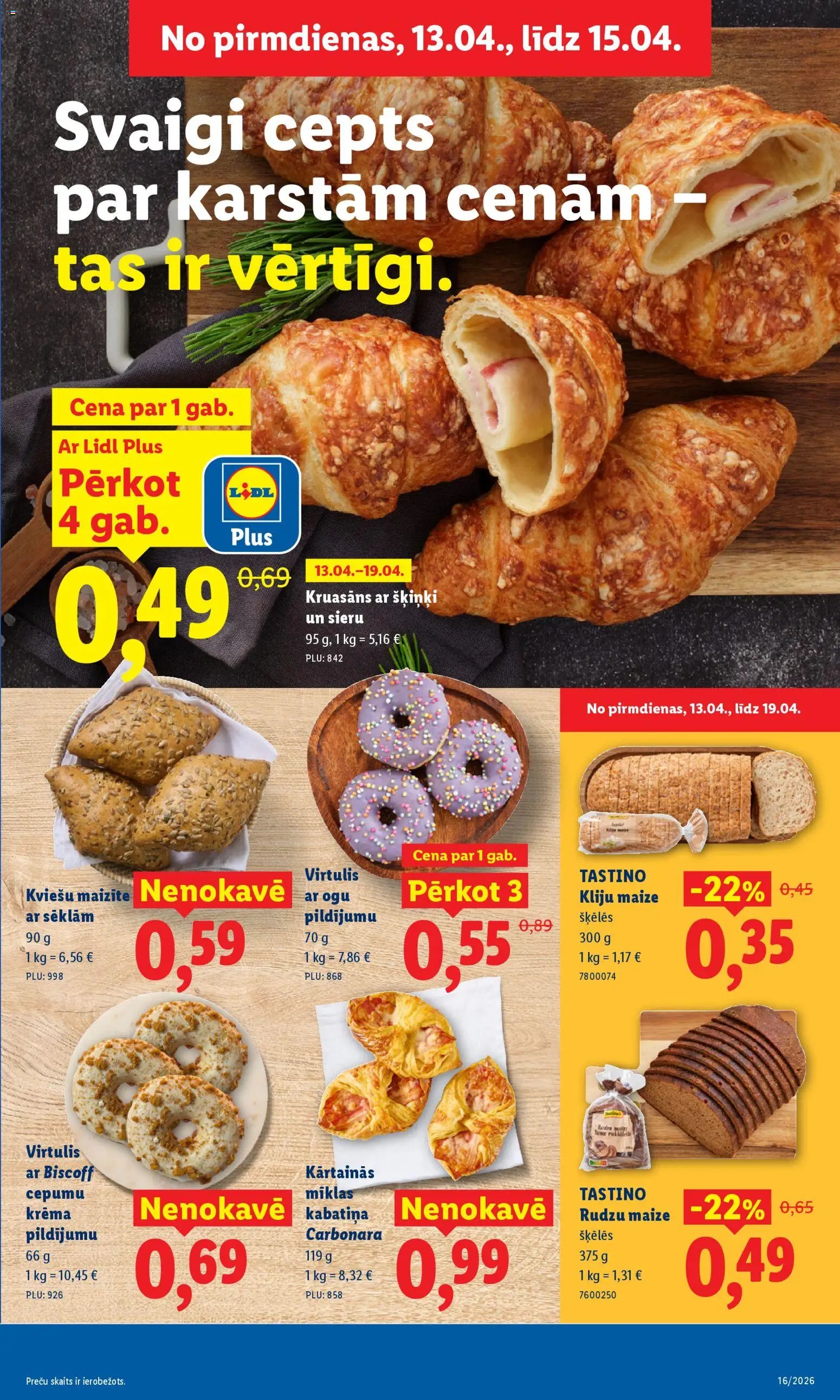 Lidl Akciju buklets