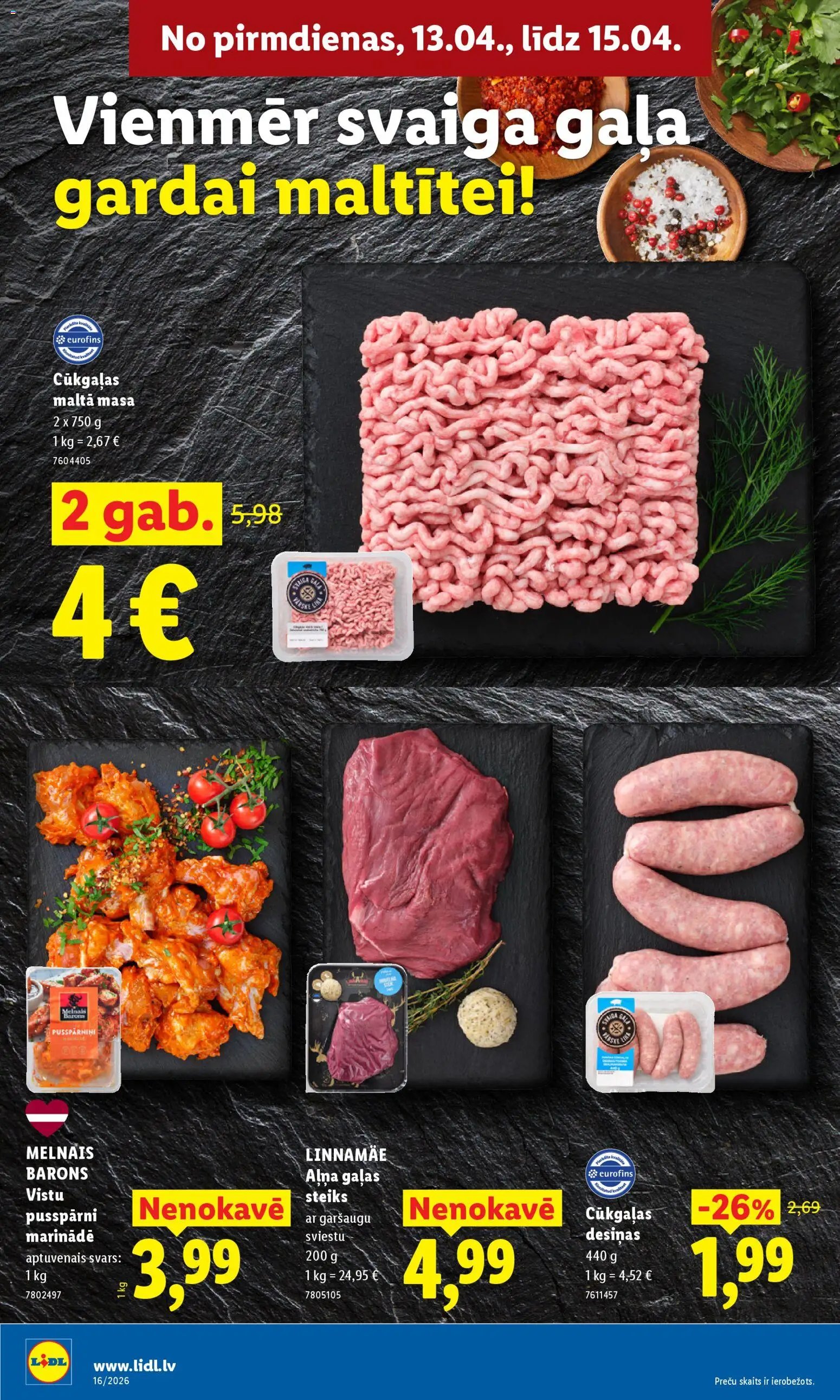 Lidl Akciju buklets