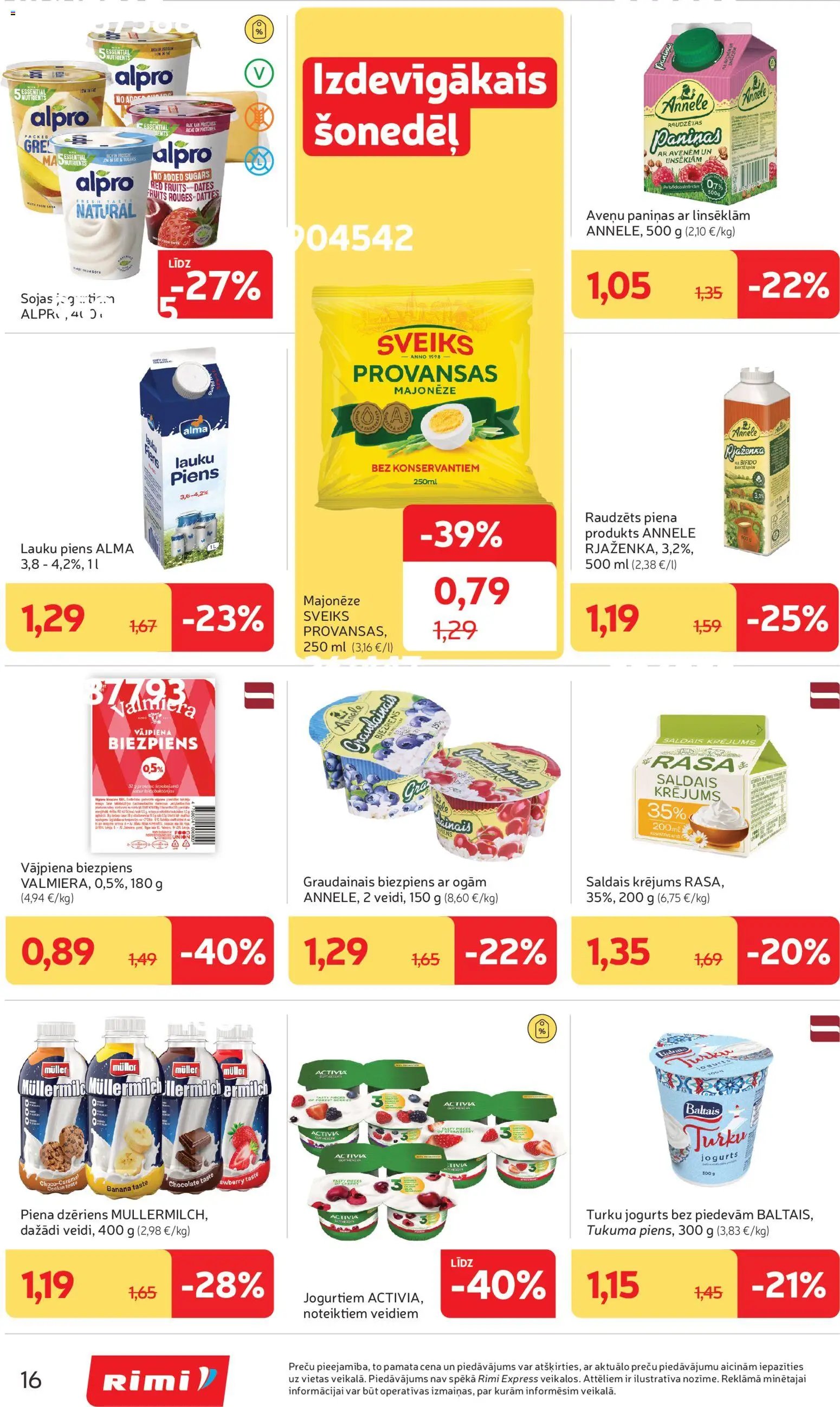 Rimi Akciju buklets