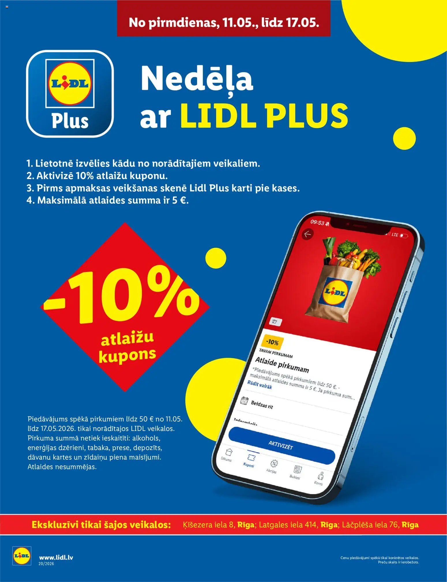 Lidl - Atlaižu viesulis no 11.05
