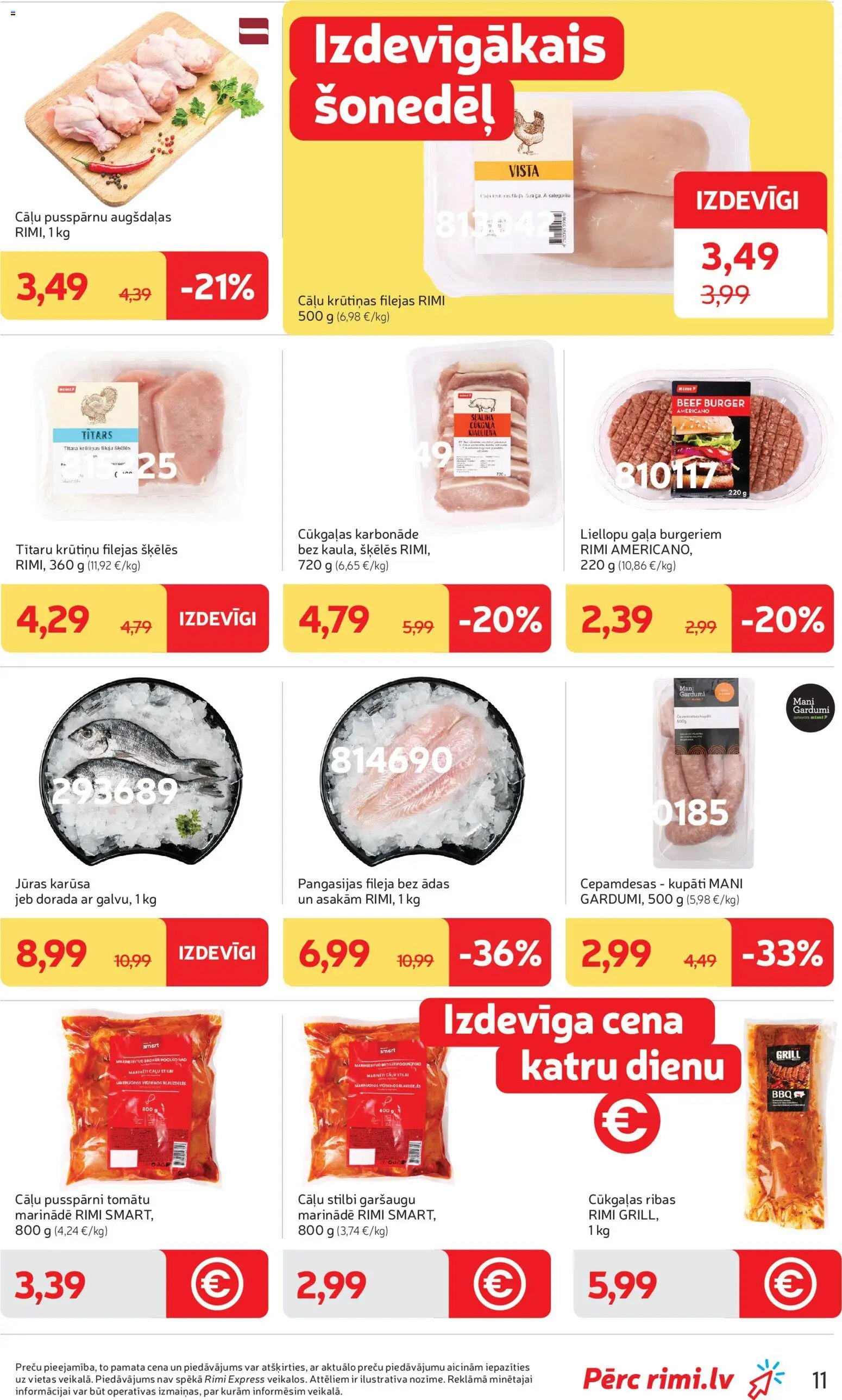 Rimi Akciju buklets