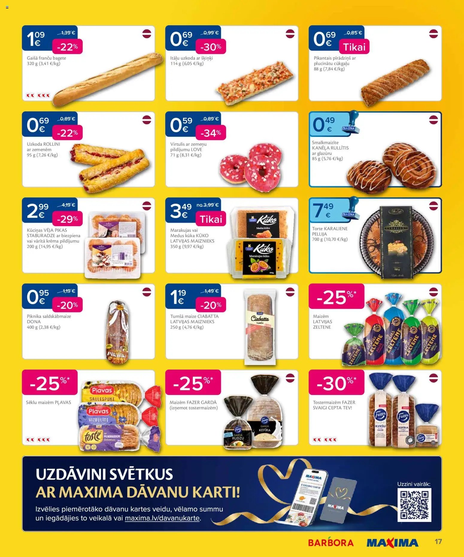 Maxima Akciju buklets