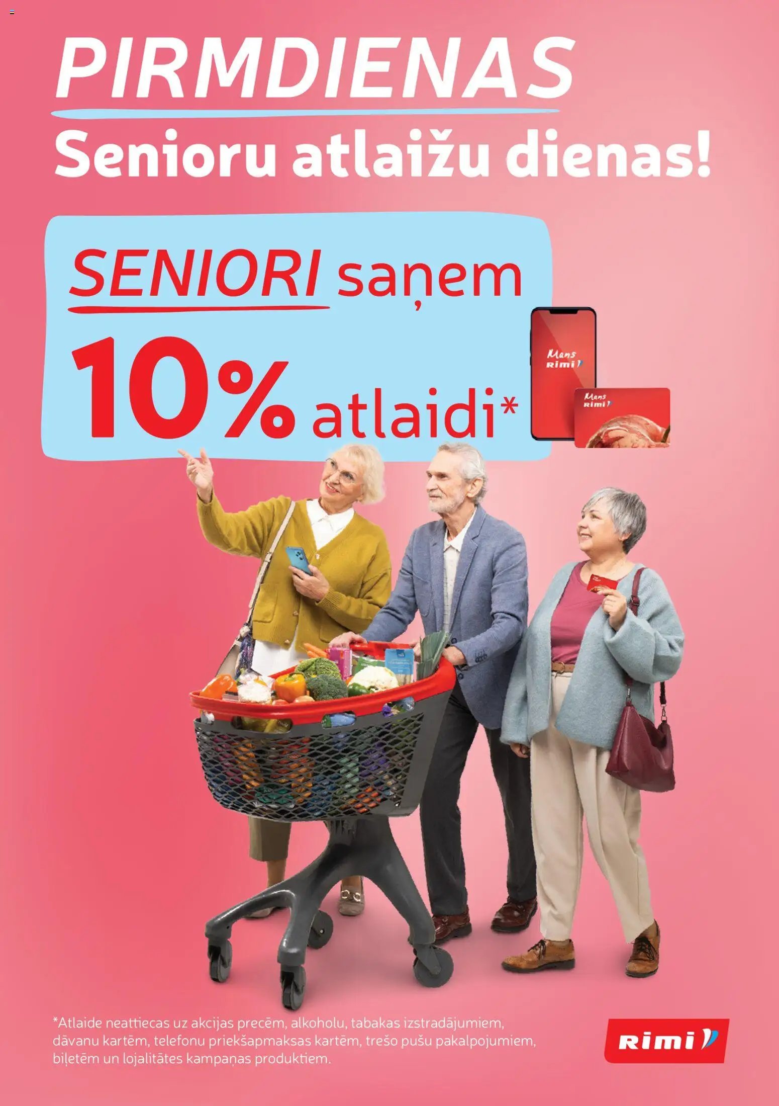 Rimi Skanste Stirnu un Purvciems piedāvājumi