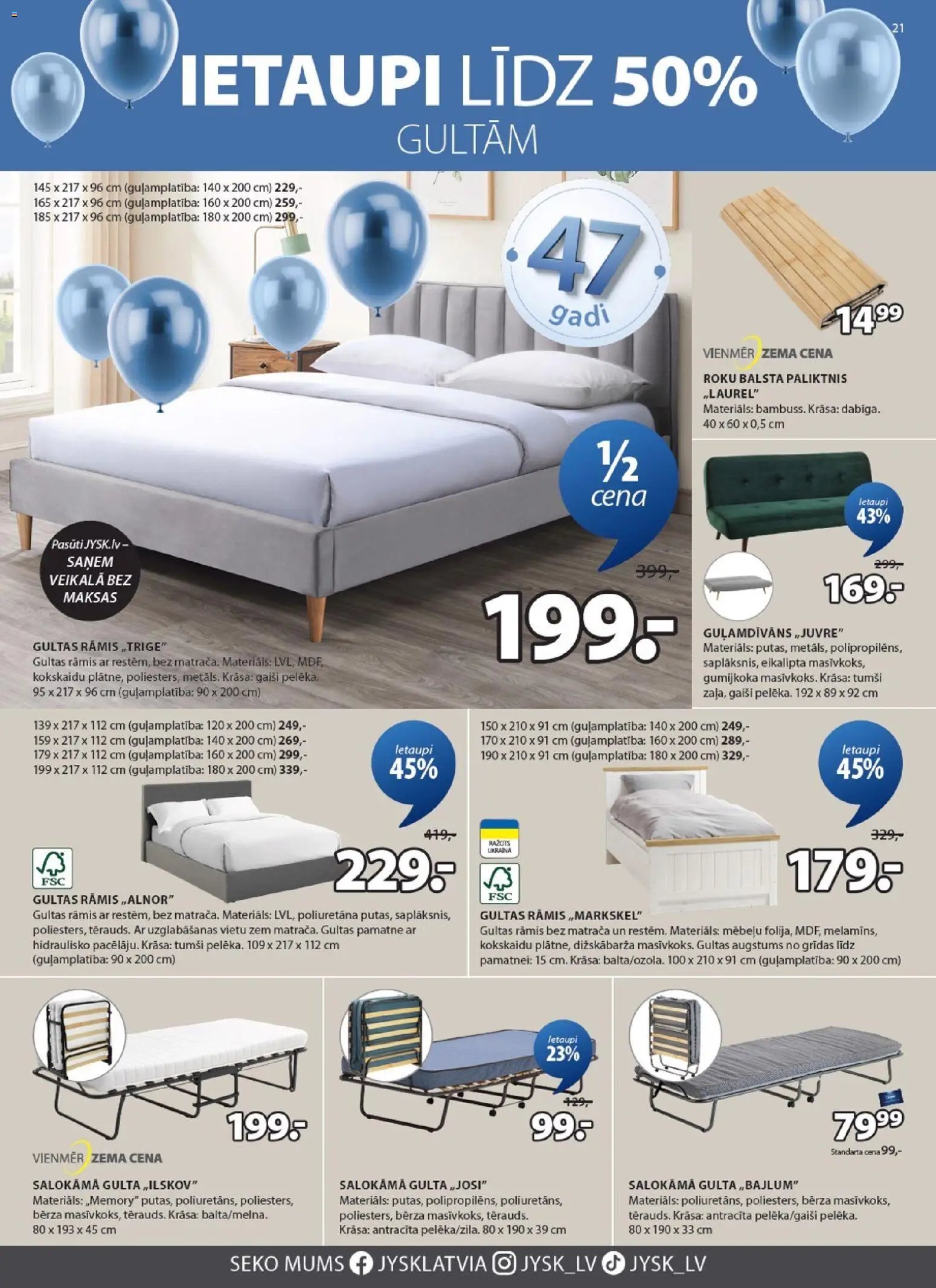 Jysk - Akciju buklets